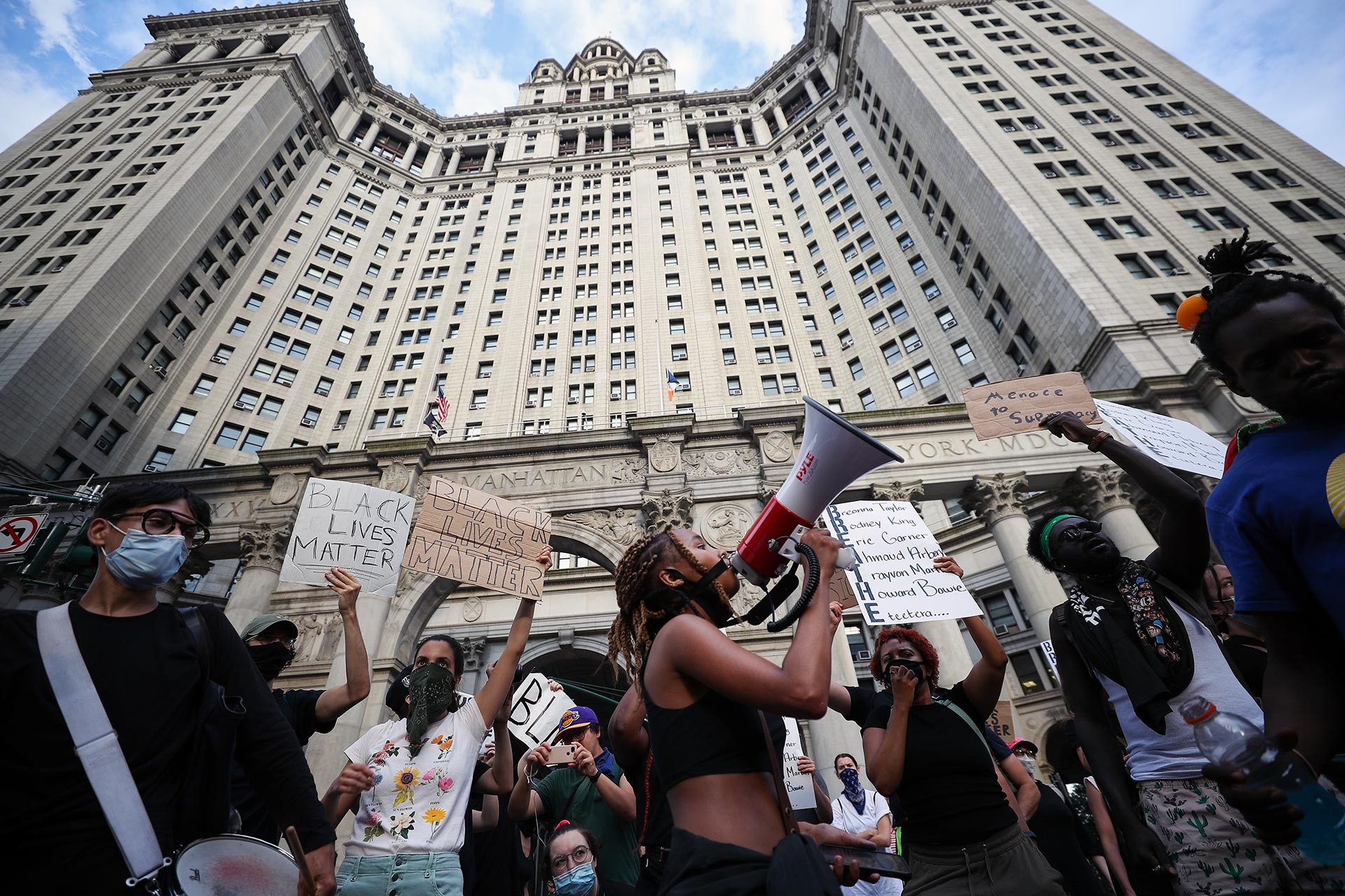 New York’ta ırkçılık karşıtı eyleme polis müdahalesi