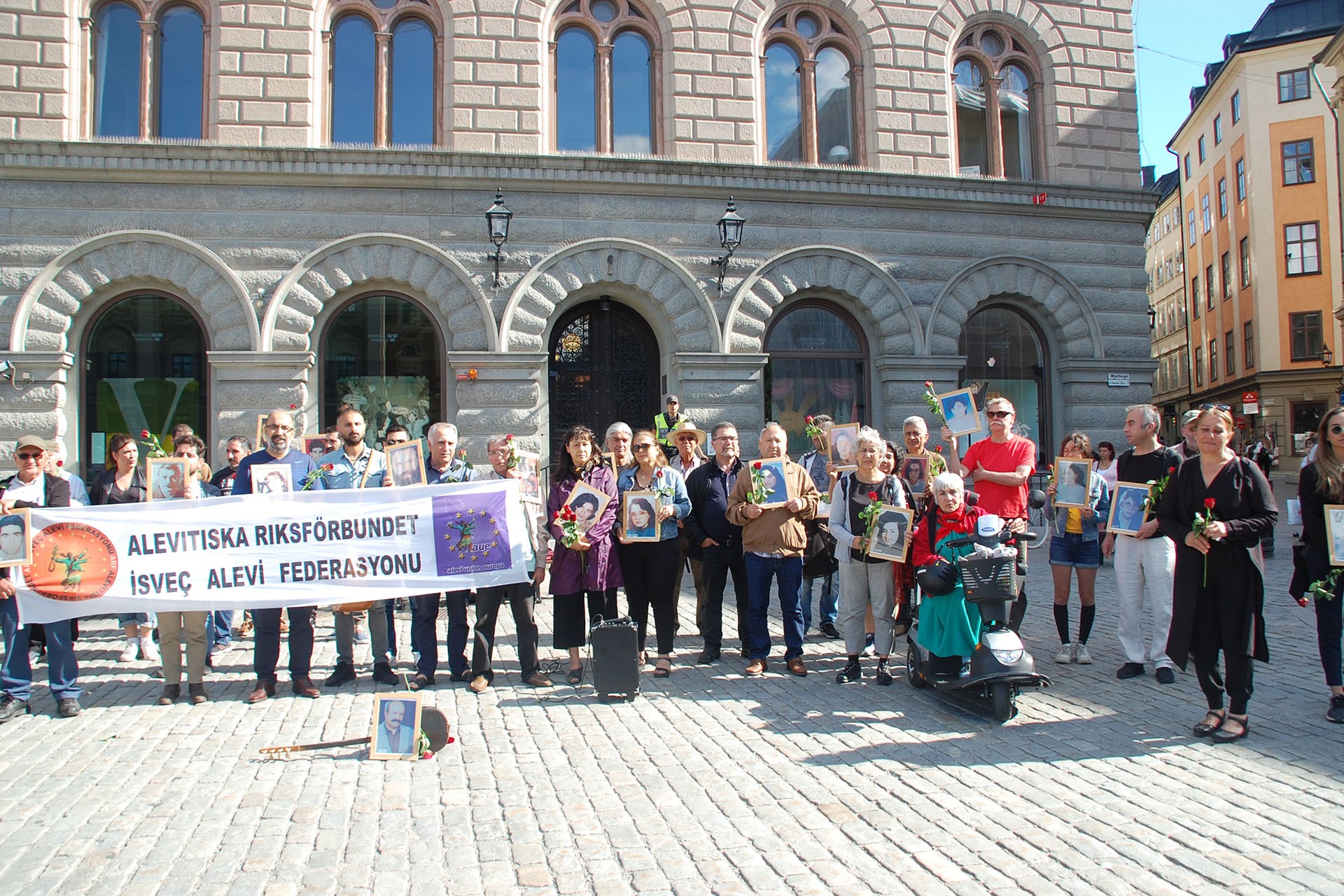 Stockholm'de Sivas Katliamında yaşamını yitirenler anılıyor