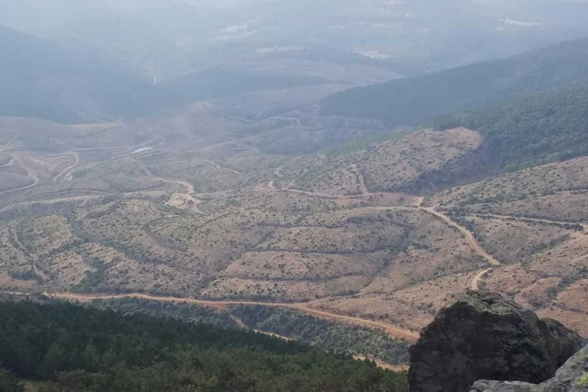 Alamos Kaz Dağlarını katletti gitti, enkazı Bakanlığa kaldı