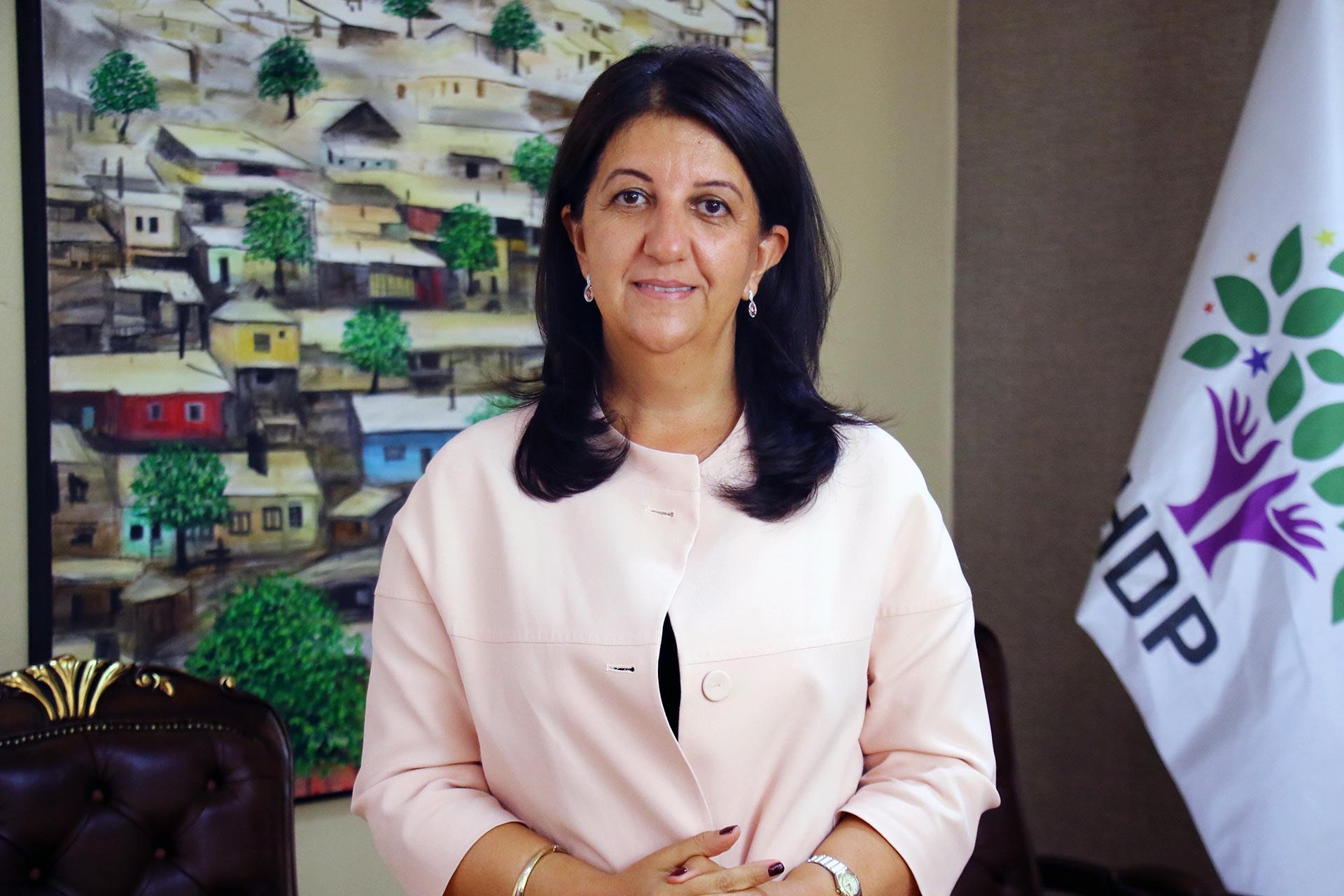 HDP Eş Genel Başkanı Buldan: Saldırılar karşısında ortak mücadele zemini güçleniyor