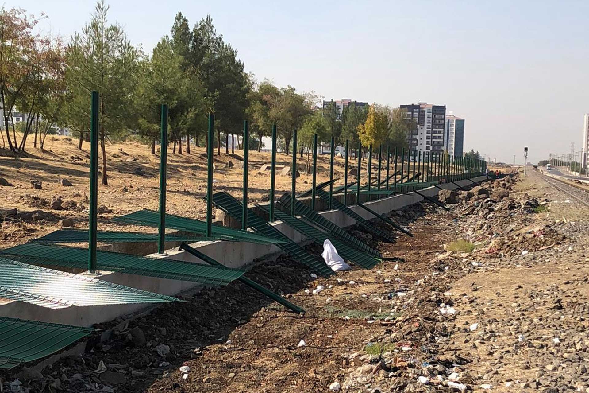 Diyarbakır’ı ikiye bölecek projeye kaldığı yerden devam ediliyor