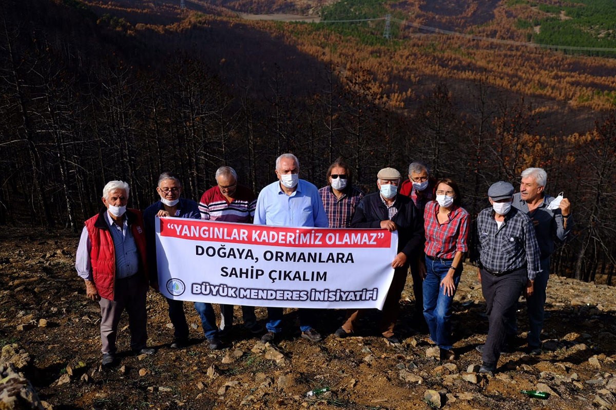 Büyük Menderes İnisiyatifi orman yangınlarındaki artışa dikkat çekti