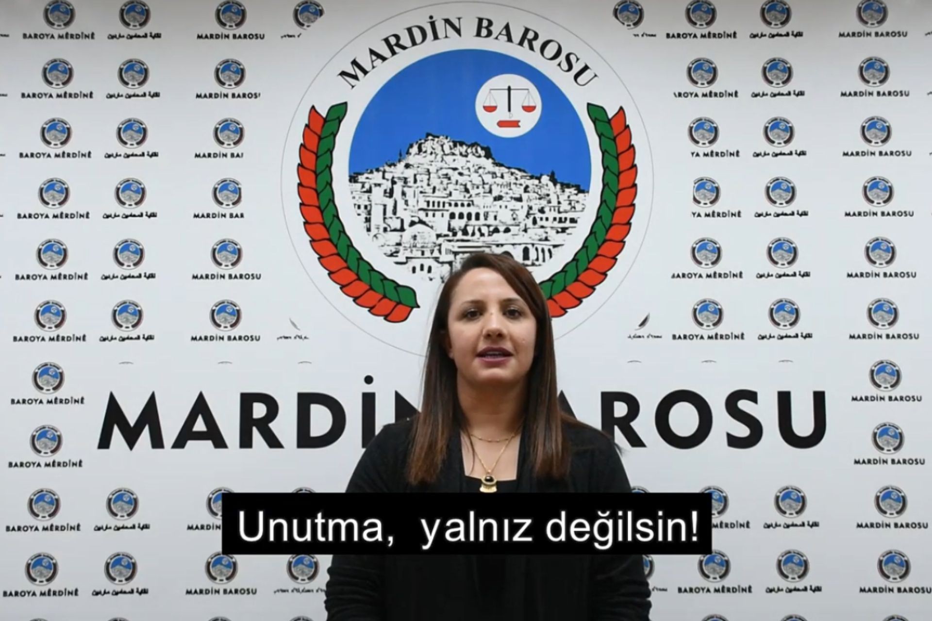 Mardin Barosu Kadın ve Çocuk Hakları Komisyonu: Unutma, yalnız değilsin