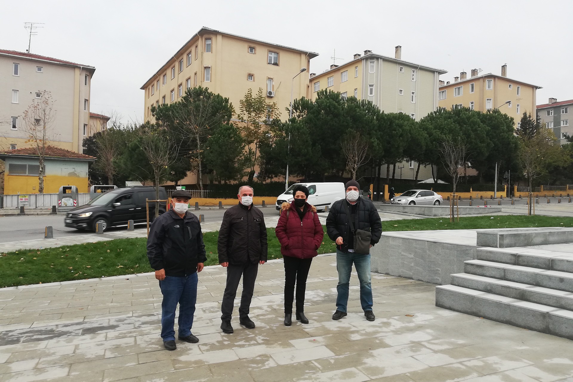 Yeşilpınar Mahallesinde bir araya gelen dernek temsilcileri