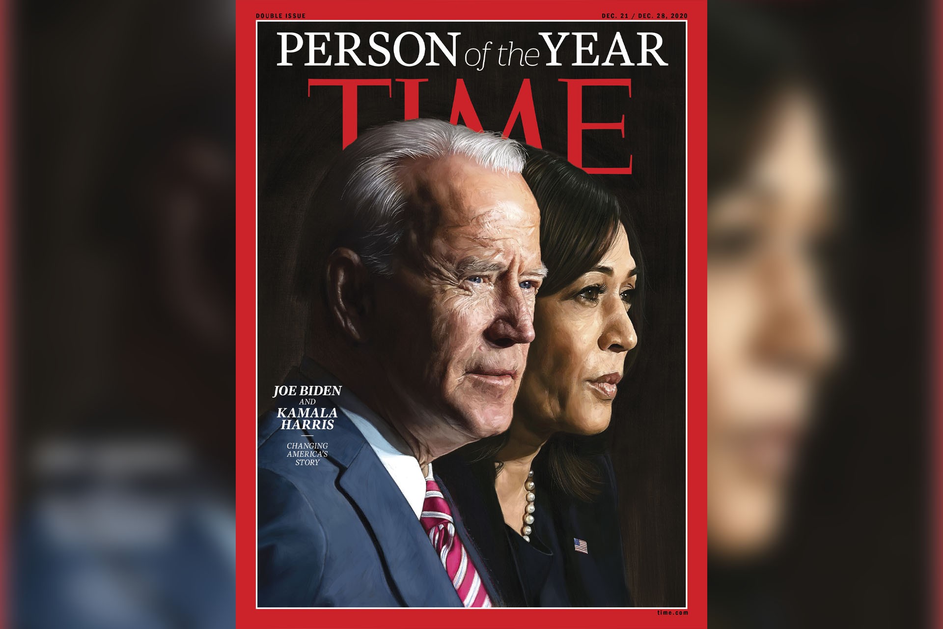 Time dergisi Joe Biden ve Kamala Harris'i "Yılın Kişisi" seçti