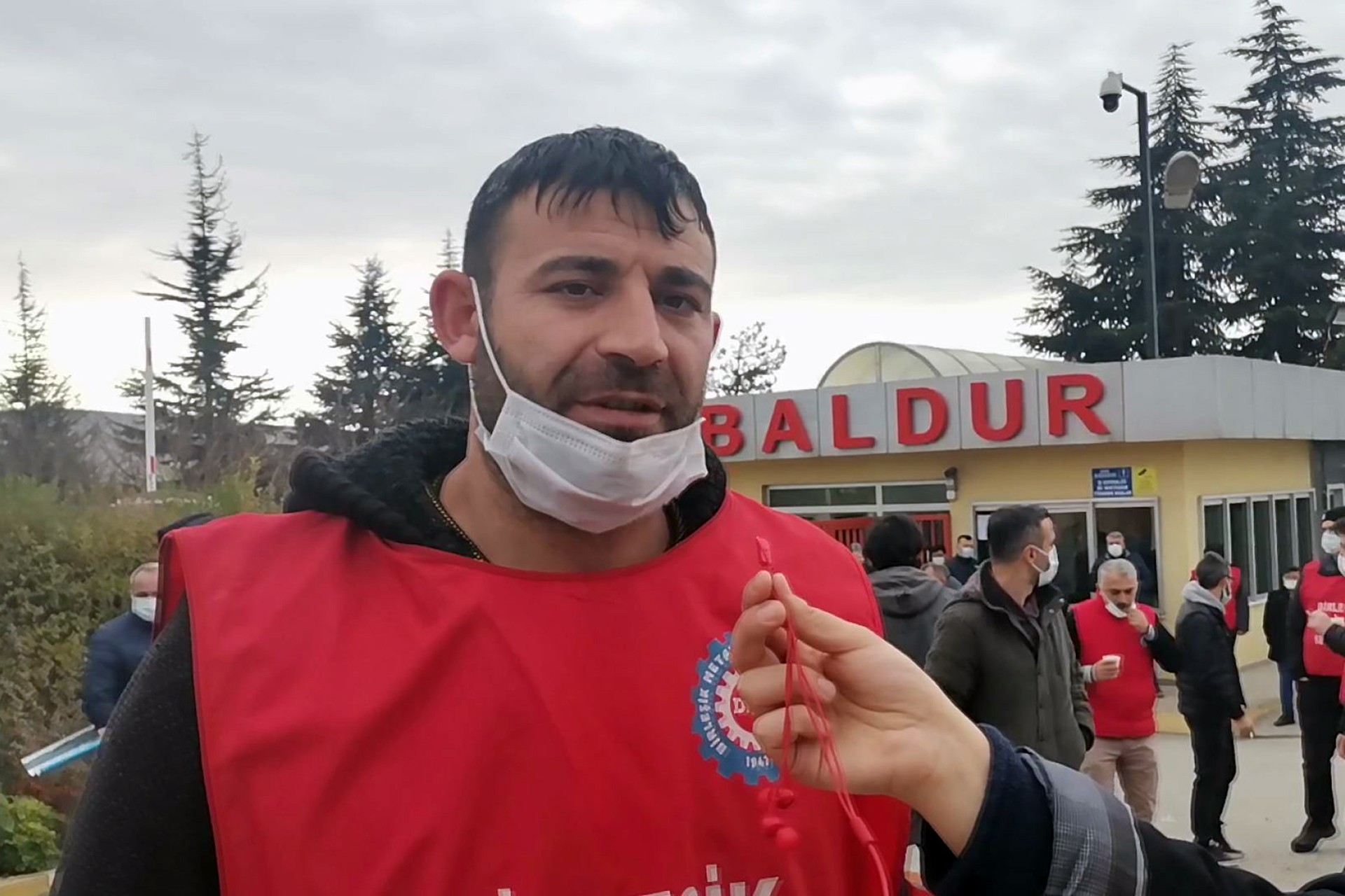 Baldur işçisi Yunus Yazıcı