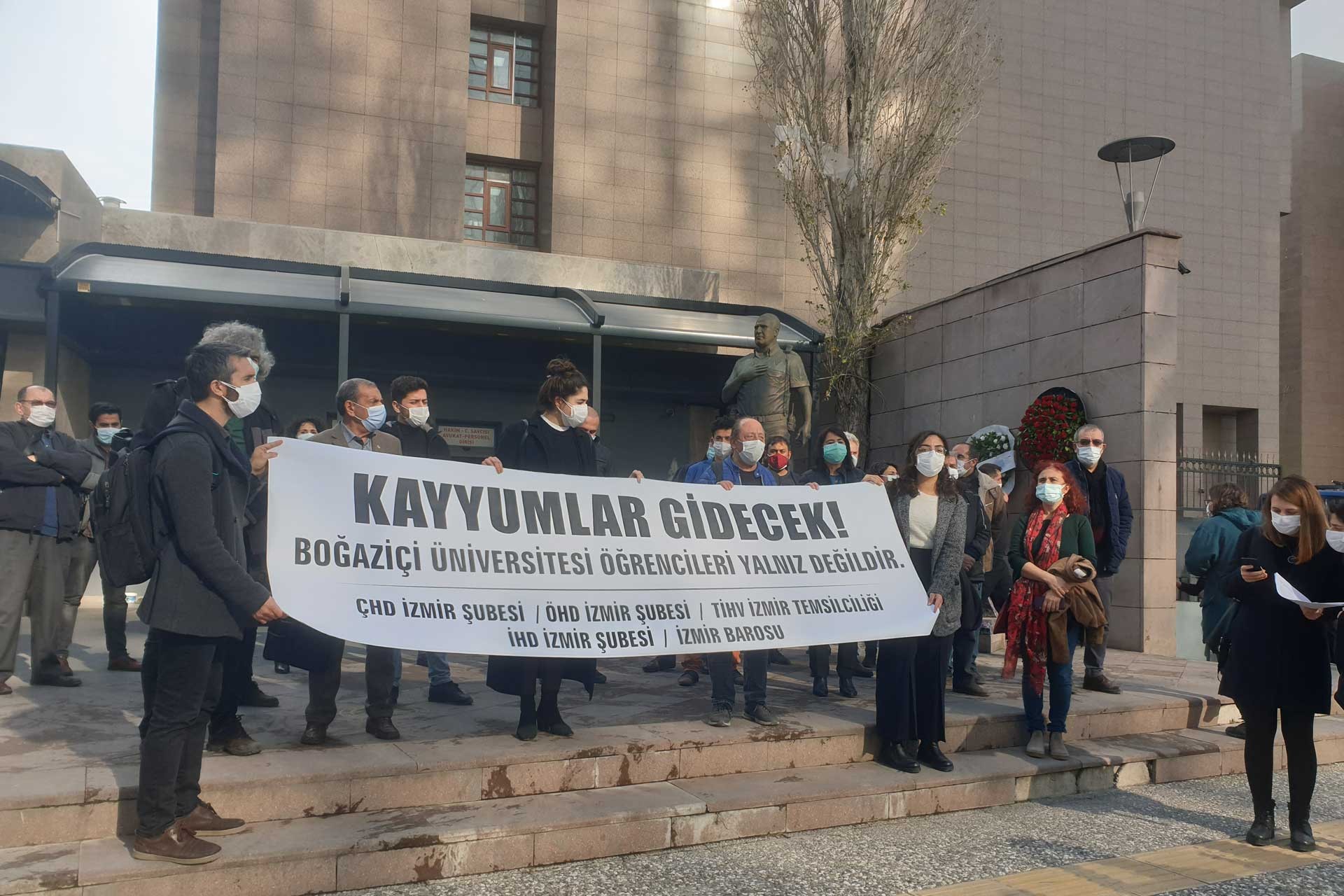 Boğaziçi dayanışması büyüyor, pek çok ilden destek açıklamaları sürüyor