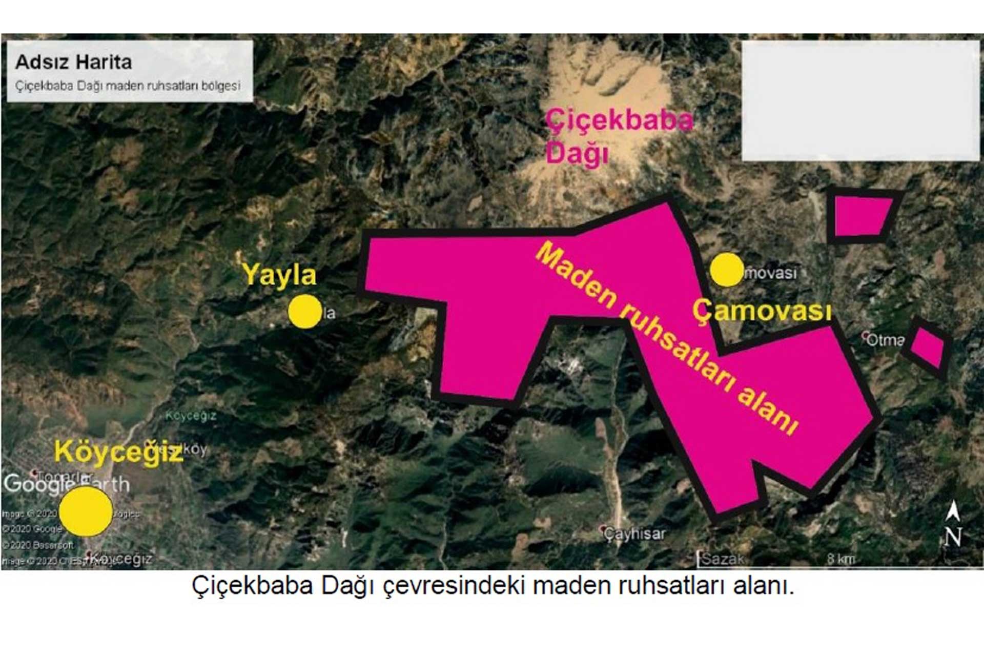 Madenci şirket, Sandras Dağı için yapılacak ÇED toplantısını kısıtlamaya denk getirdi