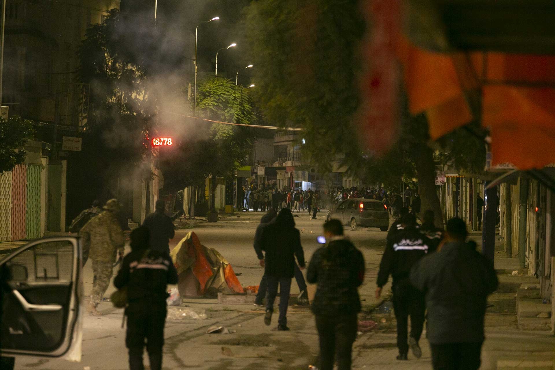 Tunus'ta gözaltına alınanların serbest bırakılması talebiyle eylem düzenlendi