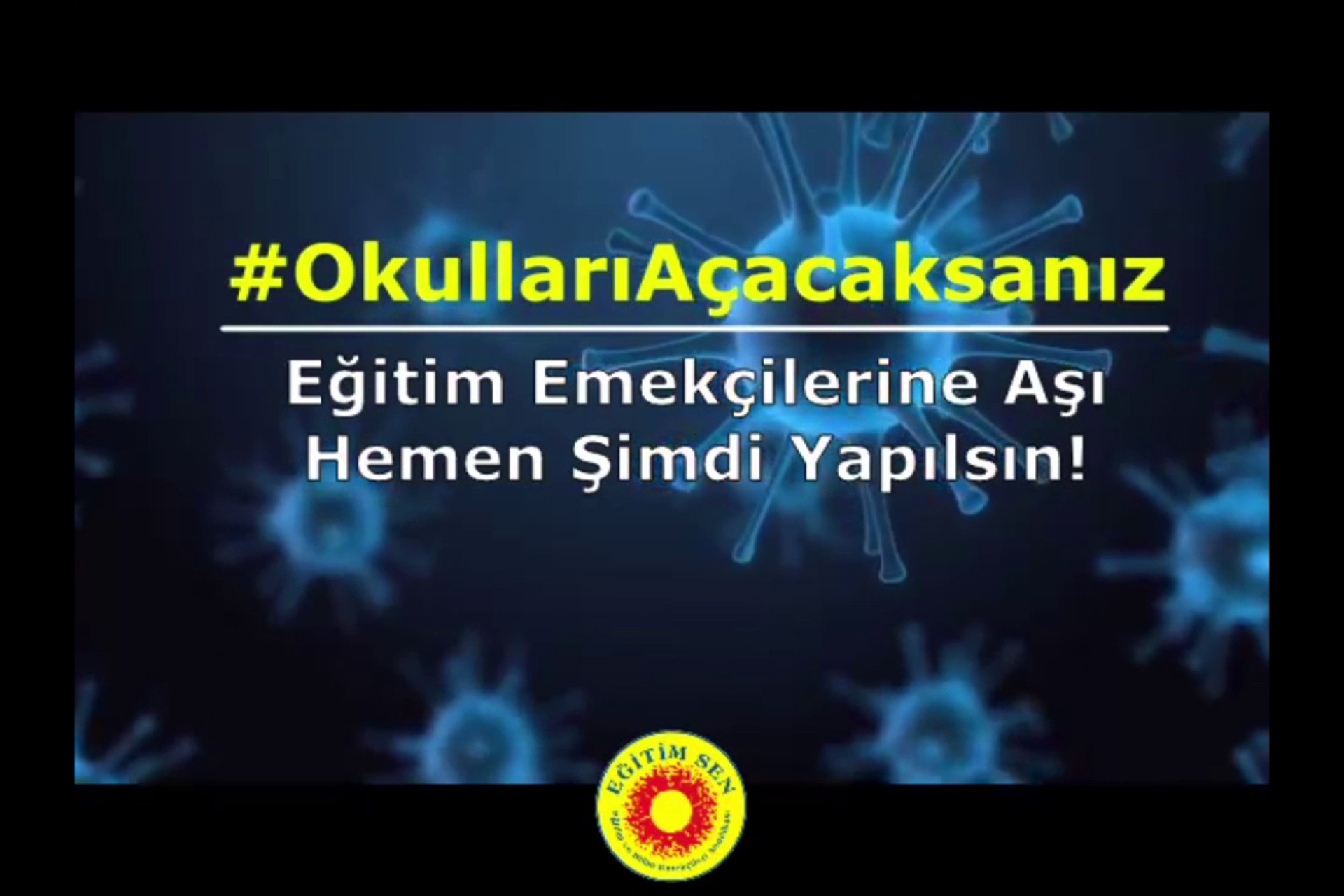 Eğitim Sen: Okulları açacaksanız eğitim emekçilerine aşı hemen şimdi yapılsın!