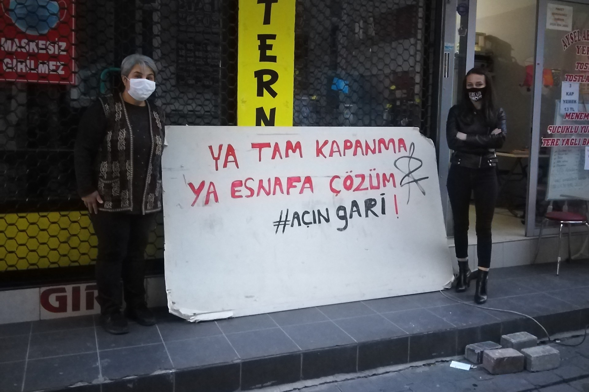 Denizlili esnaf: Ya tam kapanma ya esnafa çözüm, açın gari