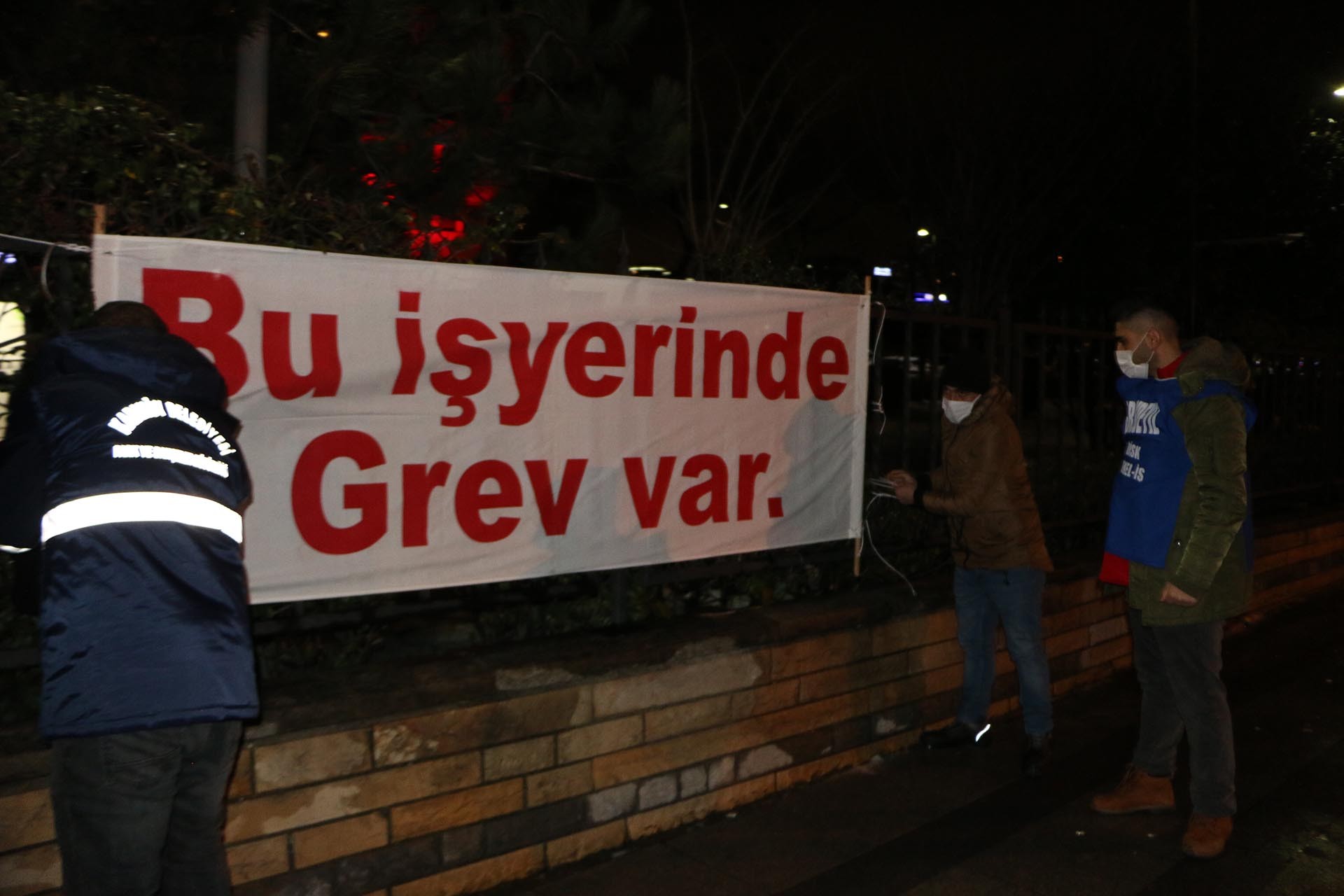 Kadıköy Belediyesinde grev