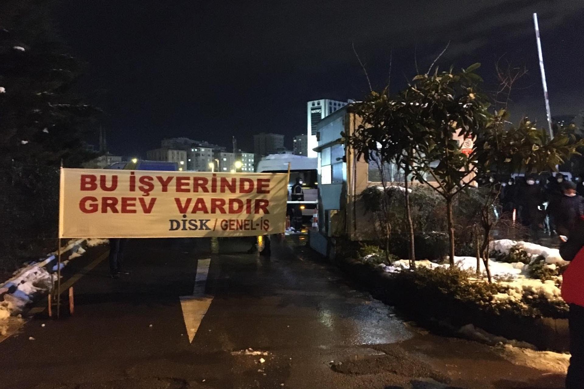 Kadıköy Belediyesinde grev