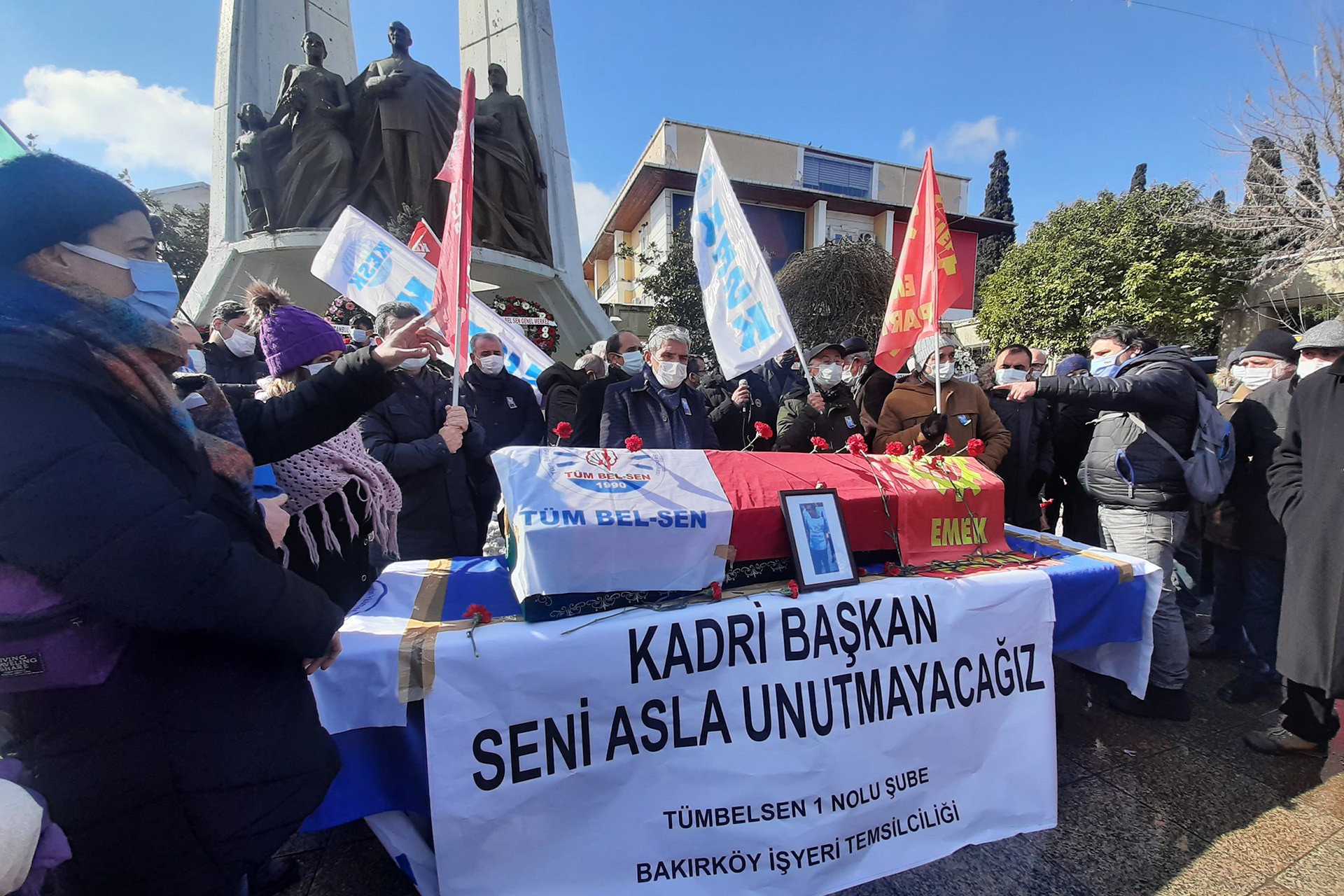 Kadri Kılıcı'nın cenaze töreni