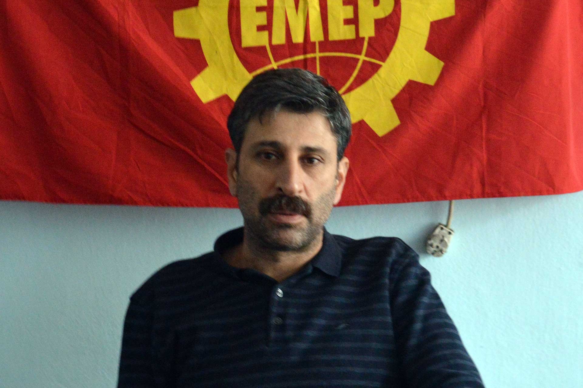 Emek Partisi Elazığ İl Başkanı Murat Zülfikar