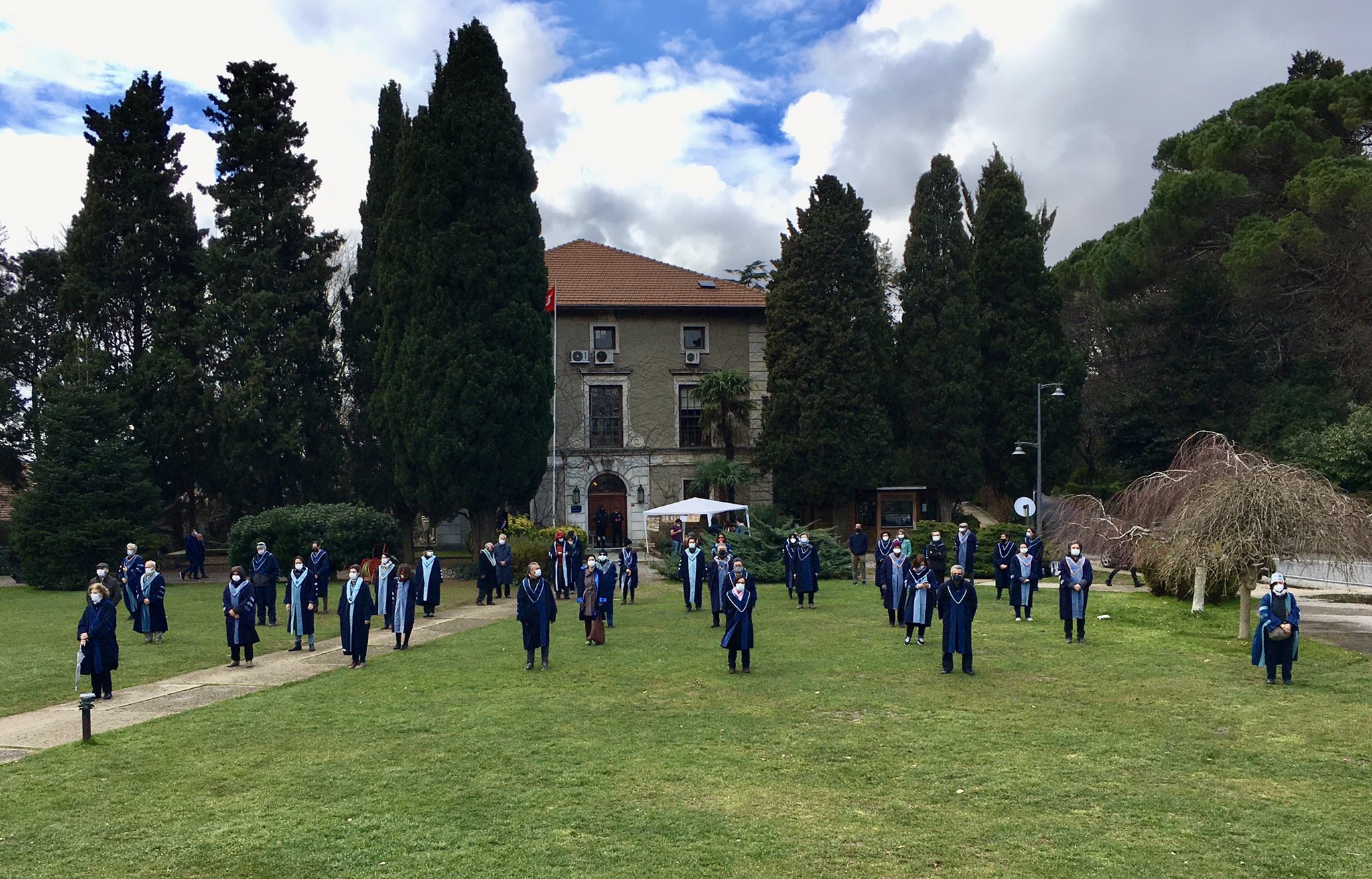 Boğaziçi Üniversitesi akademisyenleri nöbetlerinin 9. haftasında