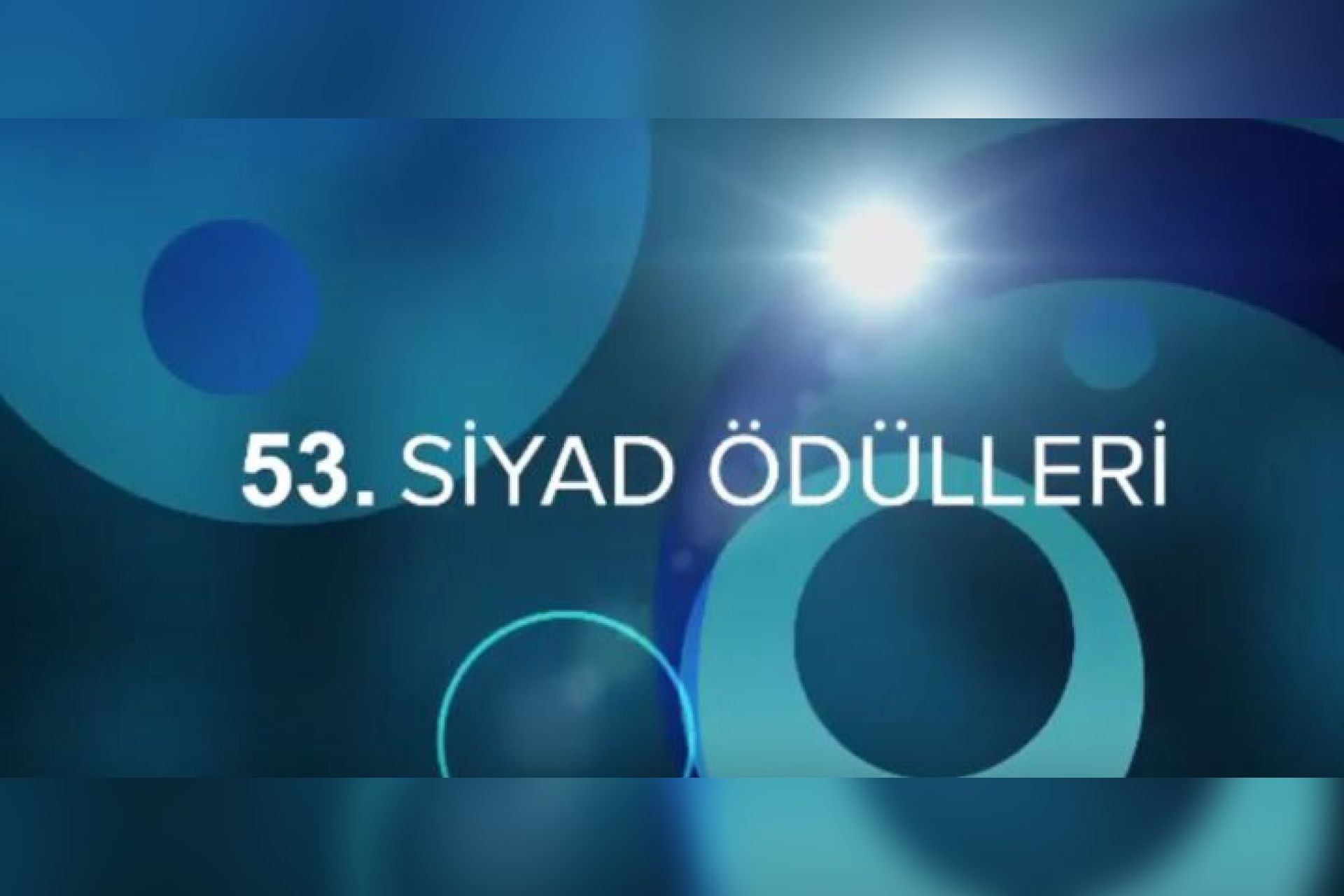 53. SİYAD Ödülleri çevrim içi düzenlenen törenle sahiplerini buldu