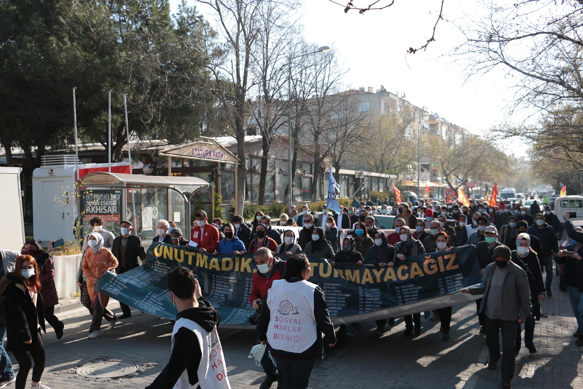 Soma davası öncesi yürüyüş