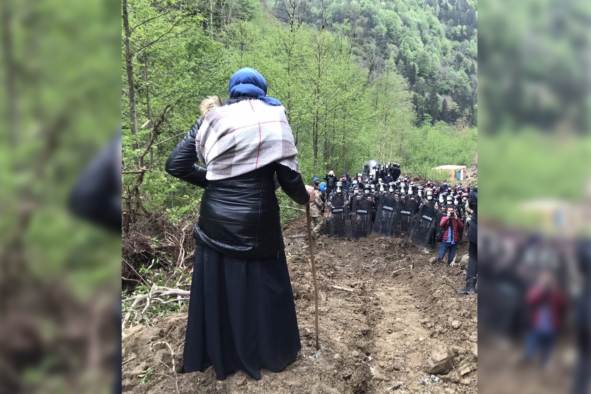 İkizdere'de direndiği için gözaltına alınan Dursun Baş, adli kontrol şartıyla serbest