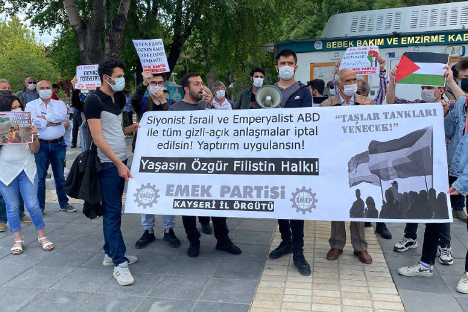 EMEP Kayseri il örgütü basın açıklaması yaptı