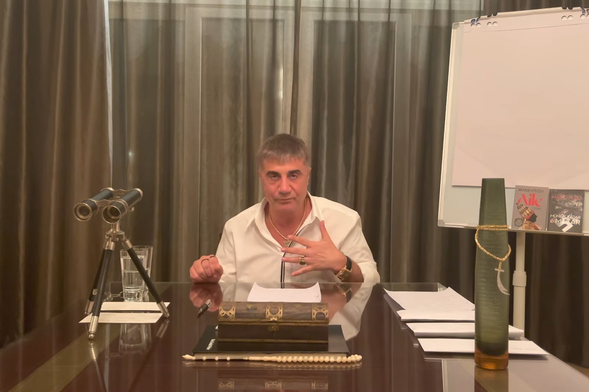 Sedat Peker'den suikast iddiası: "Gazetecilerin de yer aldığı bir ölüm listesinden bahsediliyor"