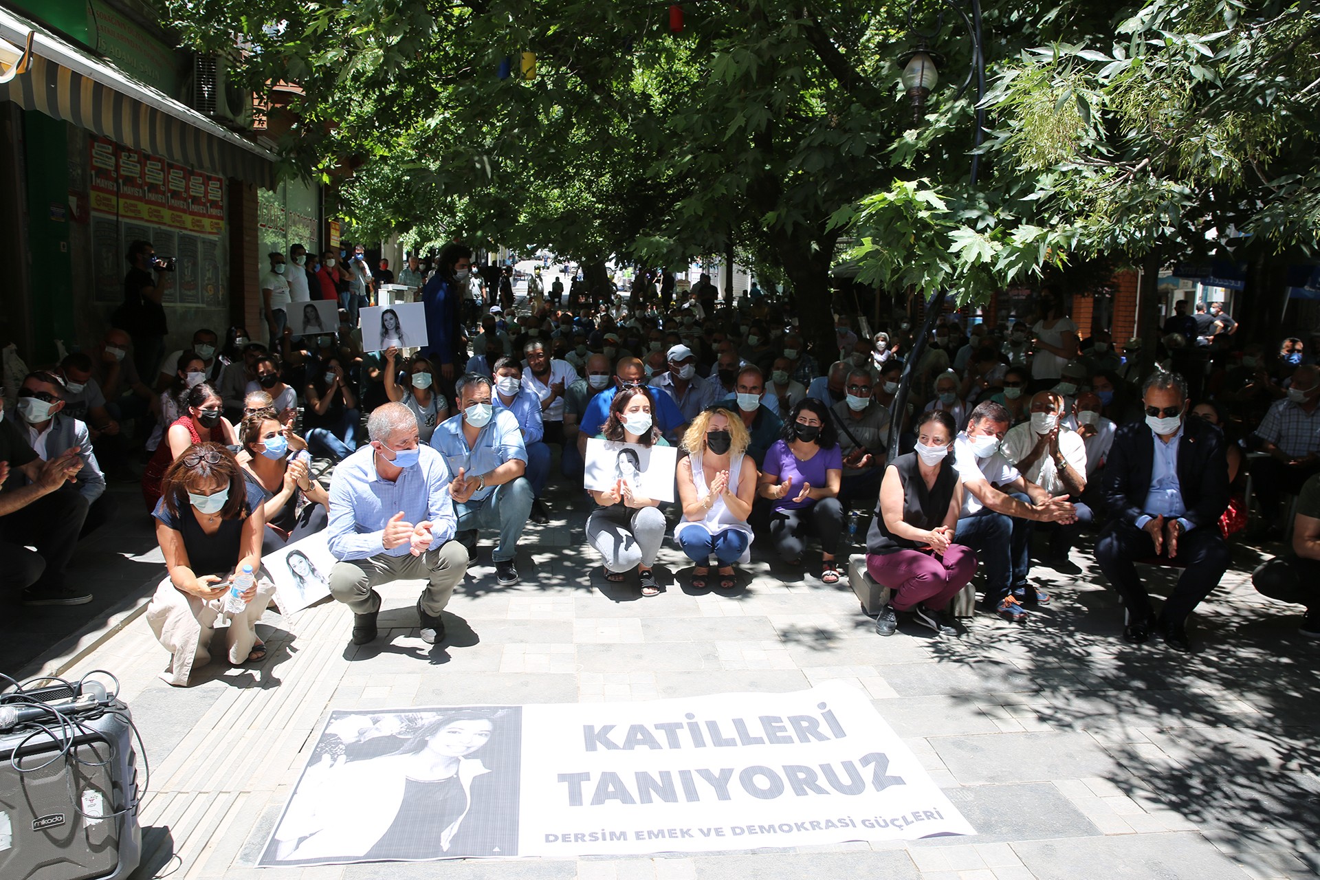 Dersim emek ve demokrasi güçleri açıklama yaptı 