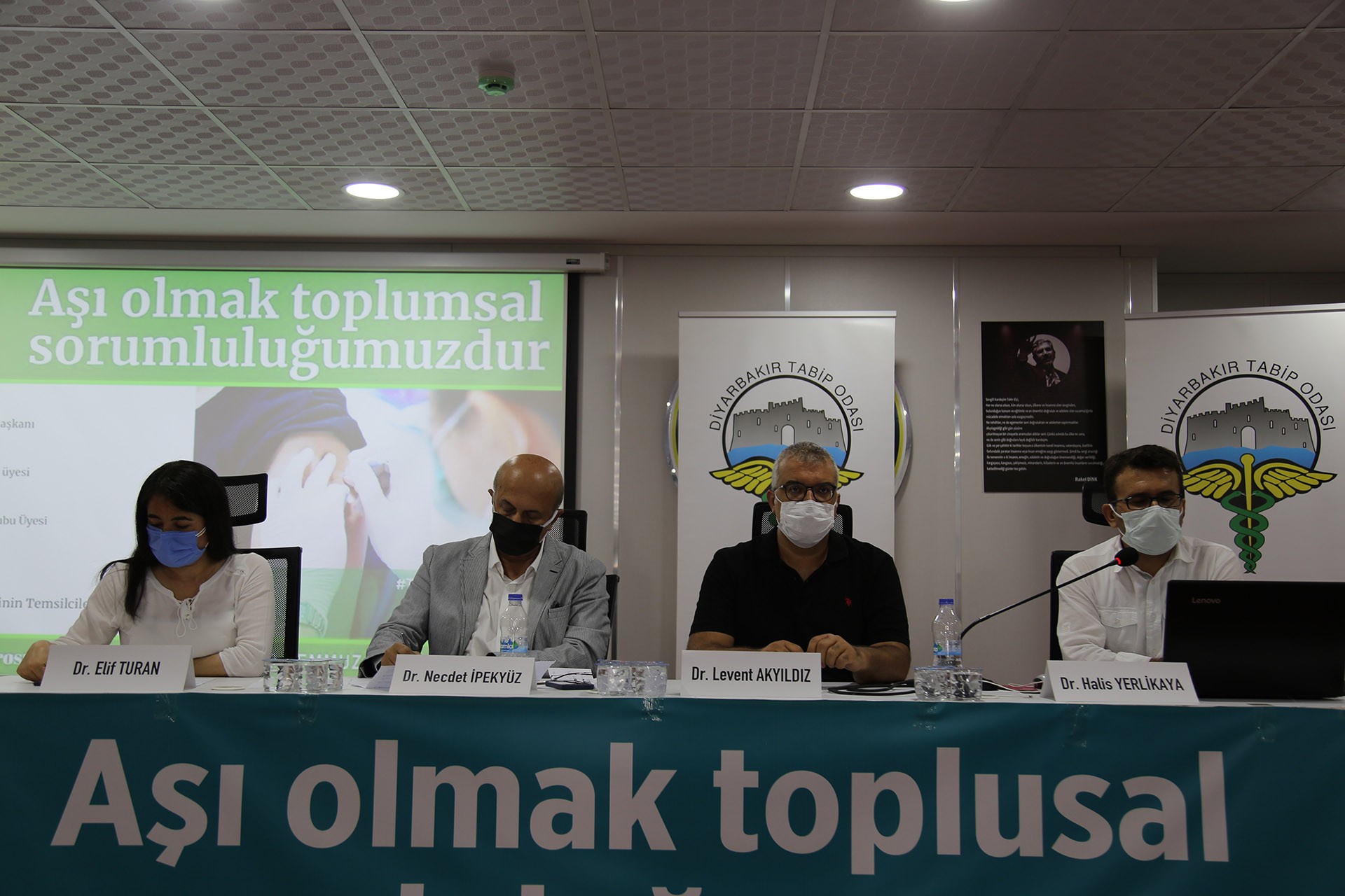 Diyarbakır Tabip Odası: "Aşı olmak toplumsal sorumluluğumuz"