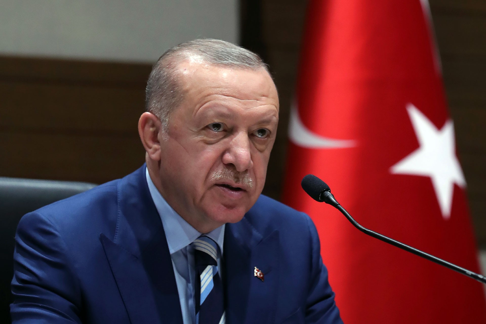 Erdoğan'dan Kıbrıs açıklaması: Egemen iki devletli çözümden yanayız