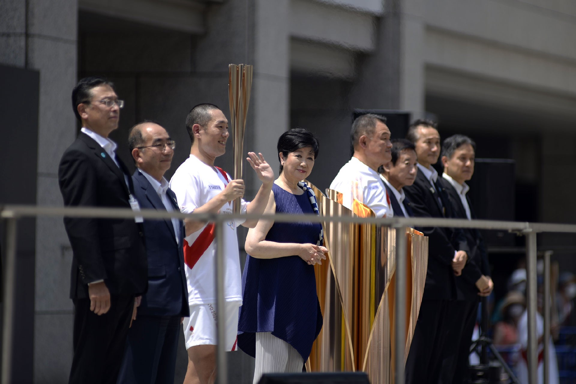 2020 Tokyo Olimpiyat Oyunları meşale töreni