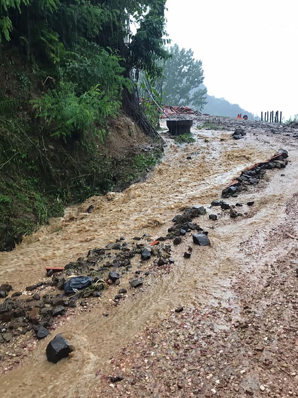 Ordu'da sel