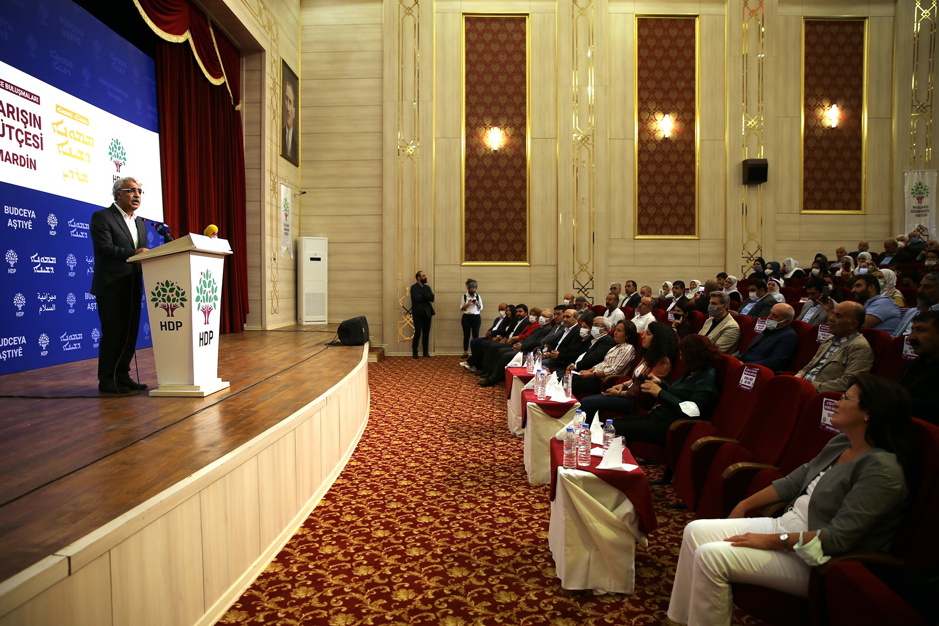 HDP'nin Mardin'de düzenlediği programdan bir fotoğraf.