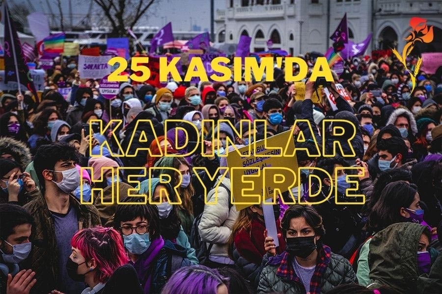 Kadınlar şiddete karşı alanda | İl il 25 Kasım eylemleri