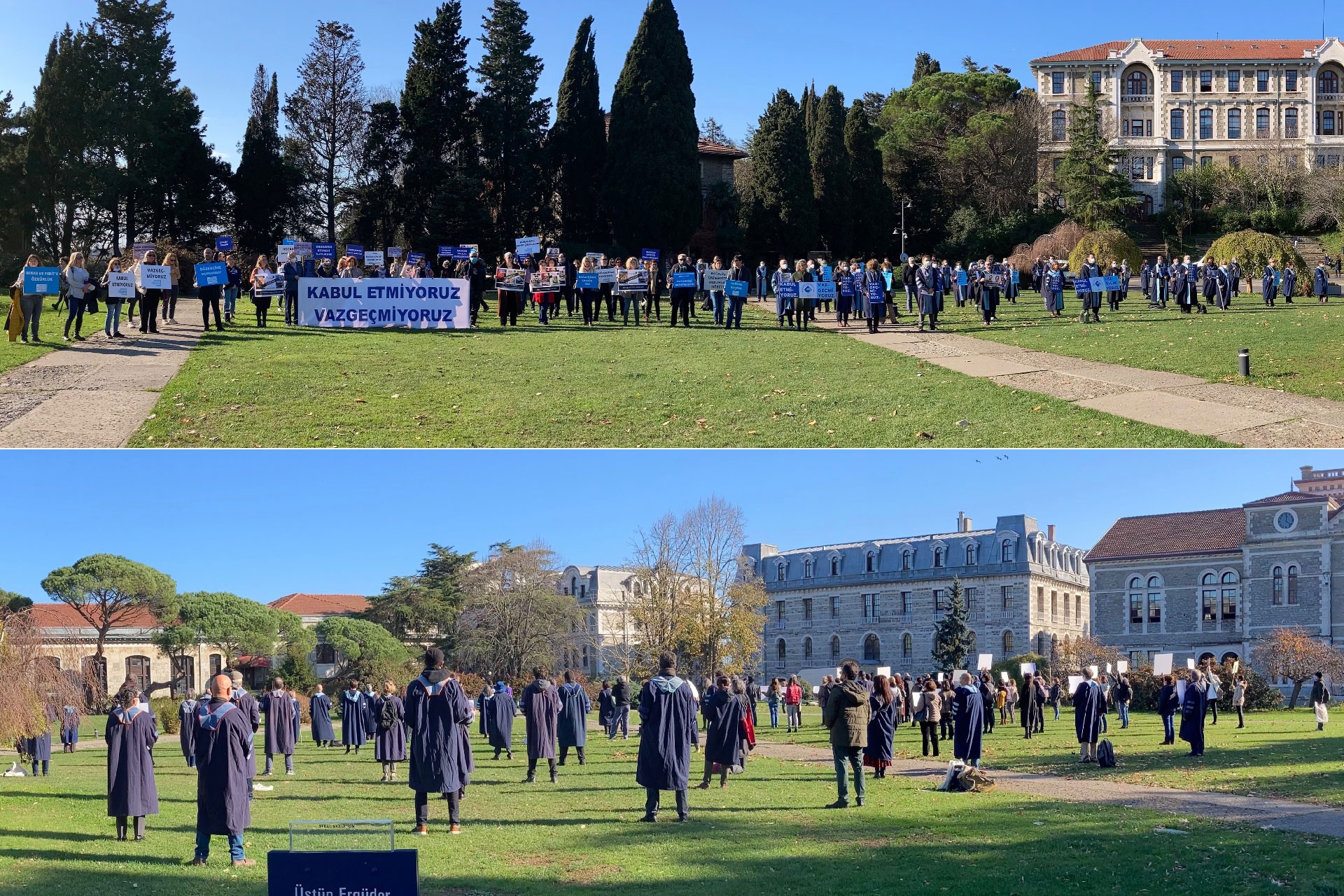 Boğaziçi Akademisyenleri: Hukuksuzca kadrolaşmış tüm isimlerin istifasını talep ediyoruz