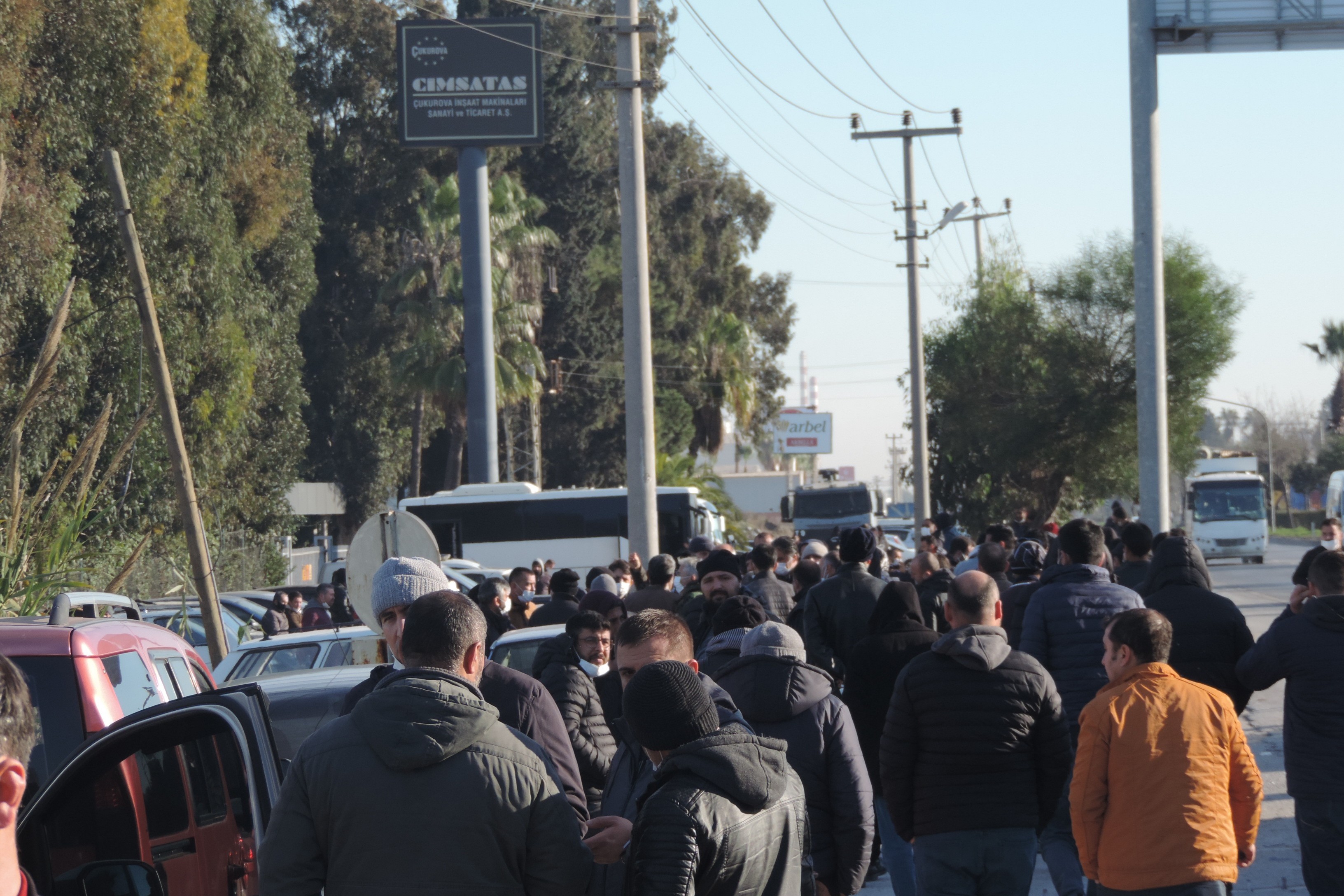 ÇİMSATAŞ'ta patron işçilerin taleplerini kabul etmedi