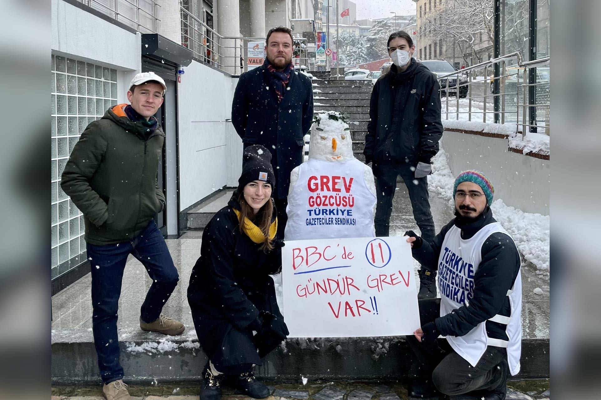 BBC İstanbul Bürosundaki grev 11 gününde