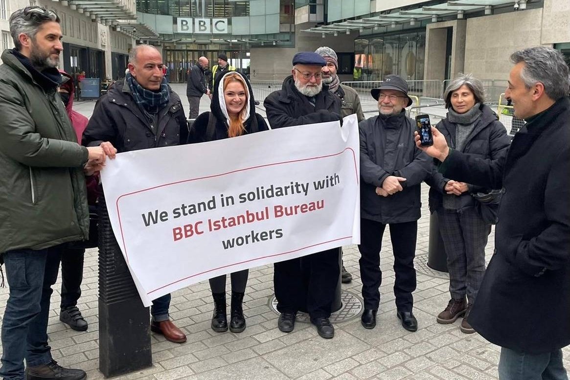 BBC grevine Londra’dan anlamlı destek