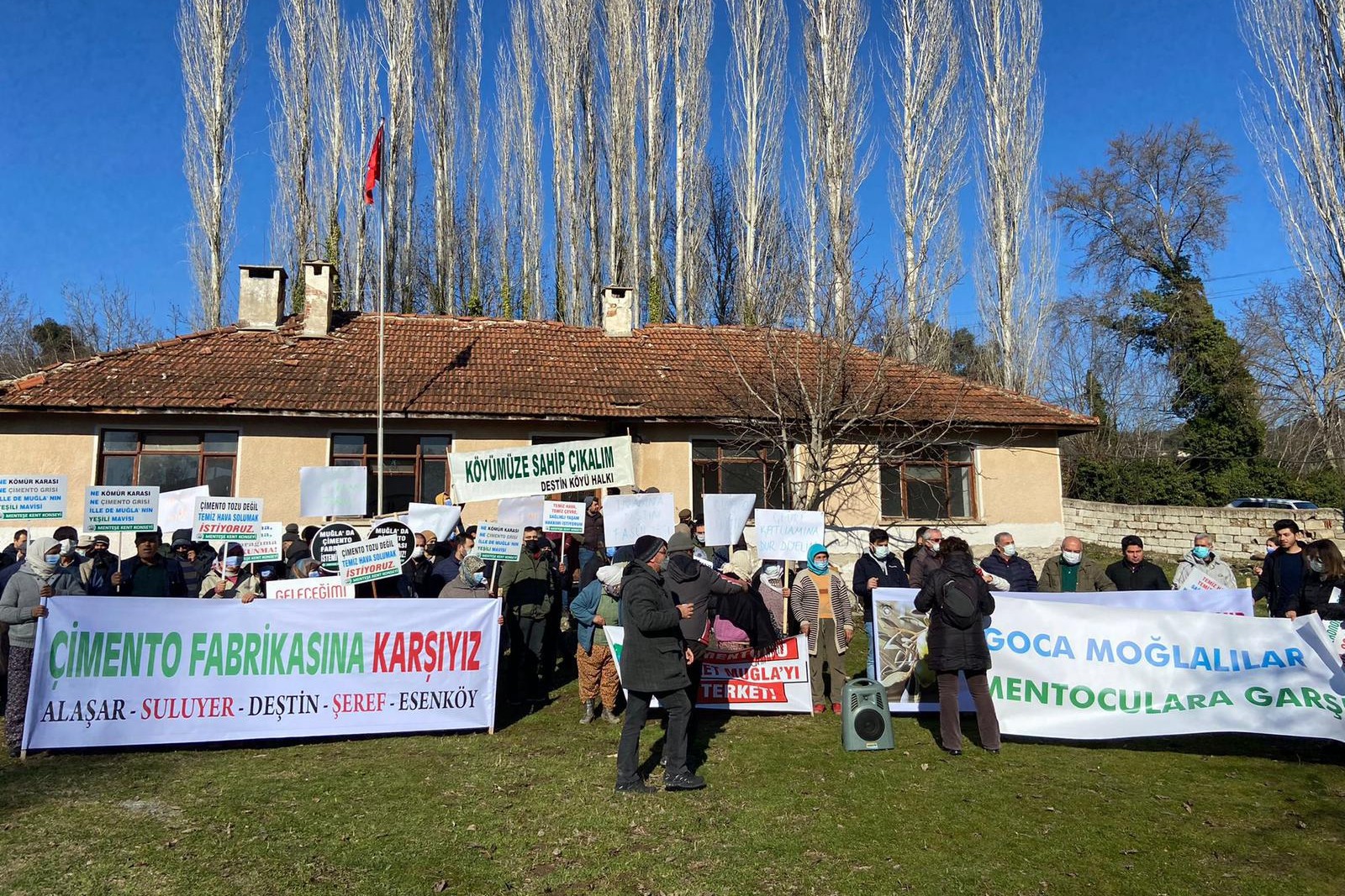 Muğla’da yapılması planlanan çimento fabrikasına karşı tepkiler büyüyor