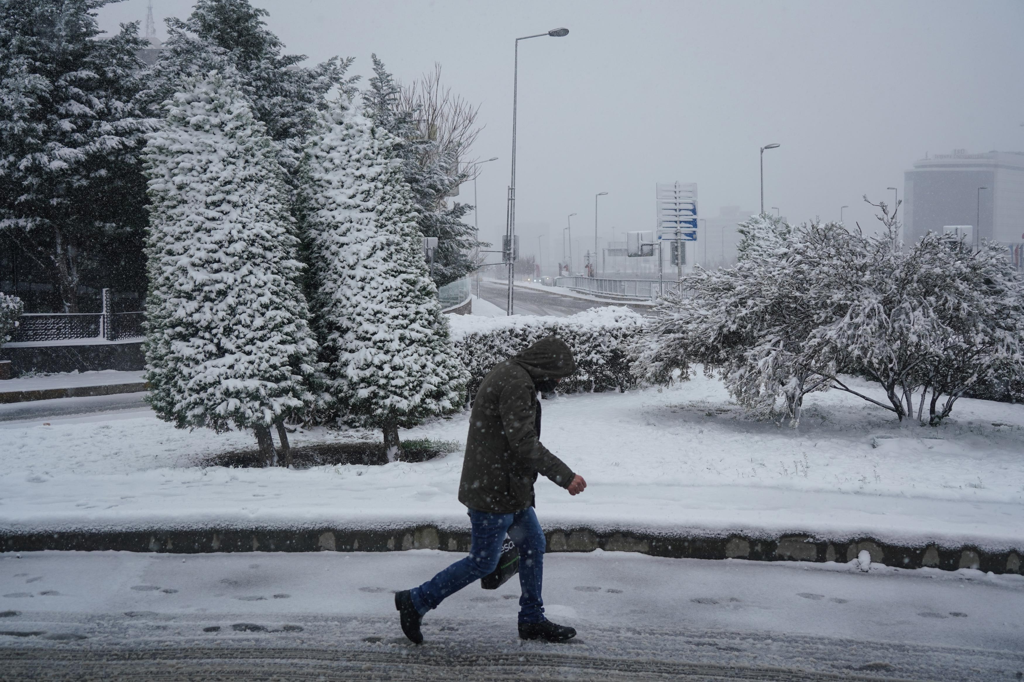 Meteoroloji'den 6 kent için kar uyarısı