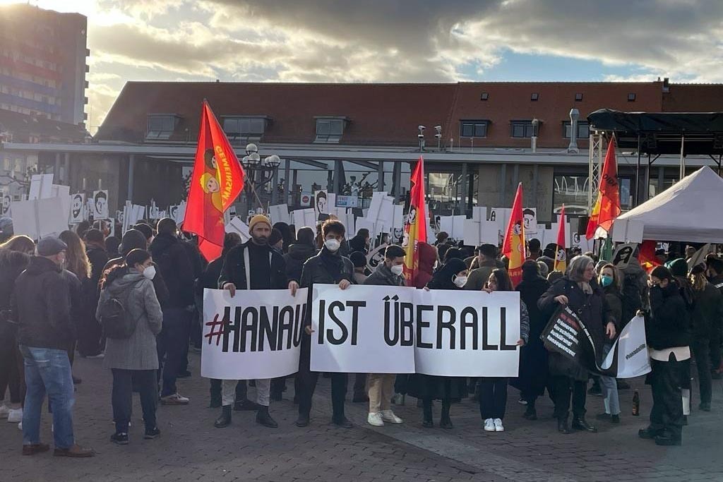 Hanau'daki protesto