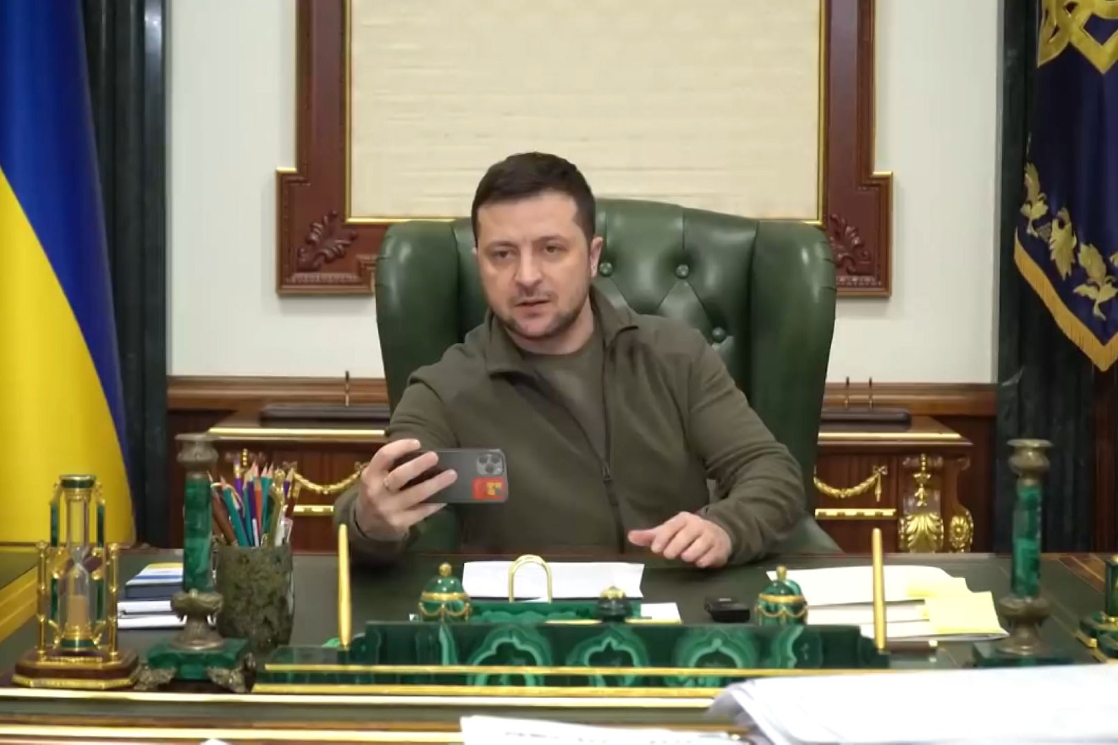 ABD Kongresine seslenen Zelenskiy, hava sahaları ile limanların kapatılmasını ve S-300 sistemi istedi