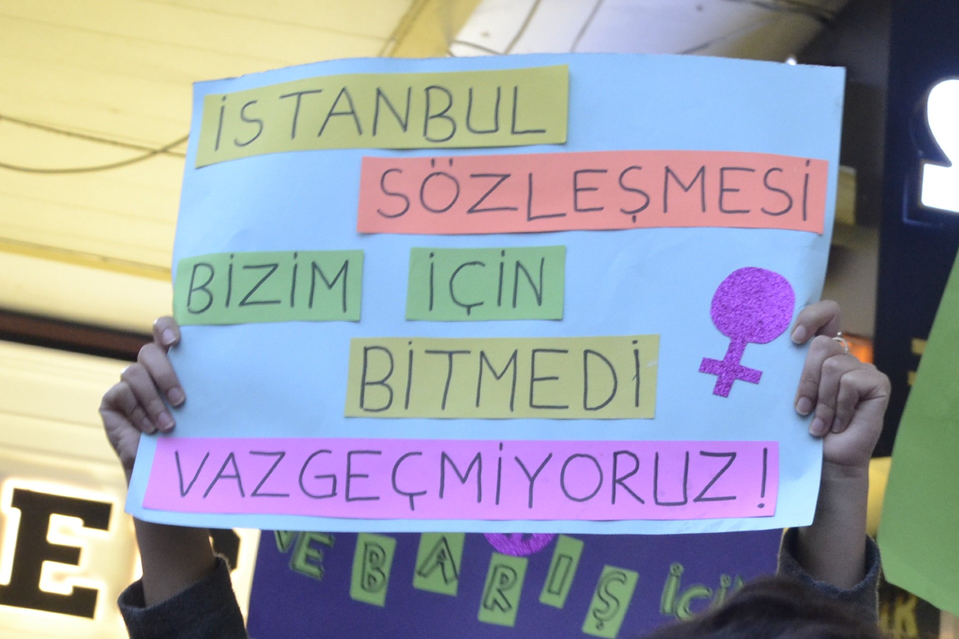 "İstanbul Sözleşmesi’ni savunmak demokrasi ve özgürlük mücadelesinin bir parçası"