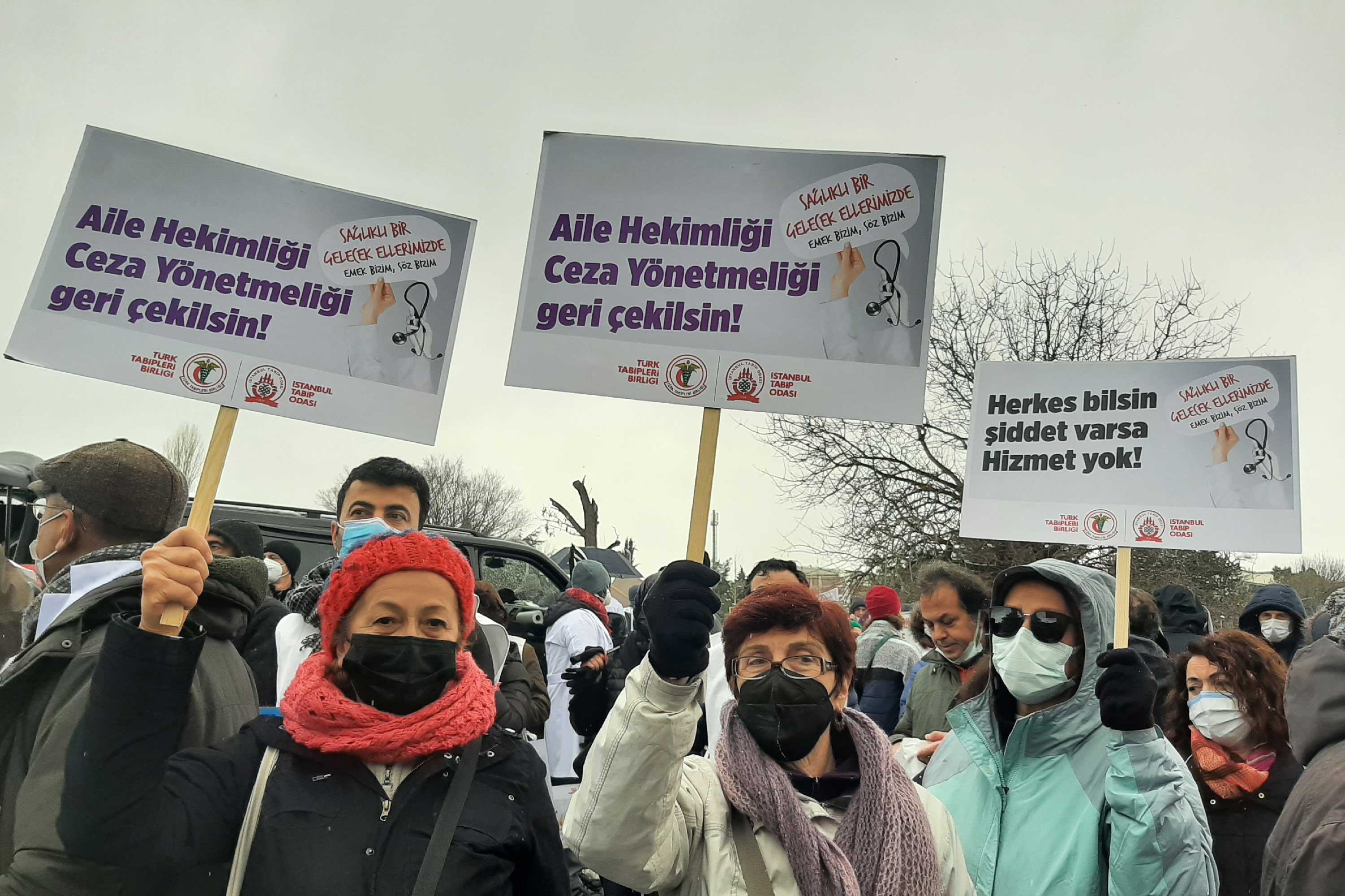 'Aile Hekimliği Ceza Yönetmeliği geri çekilsin' dövizi