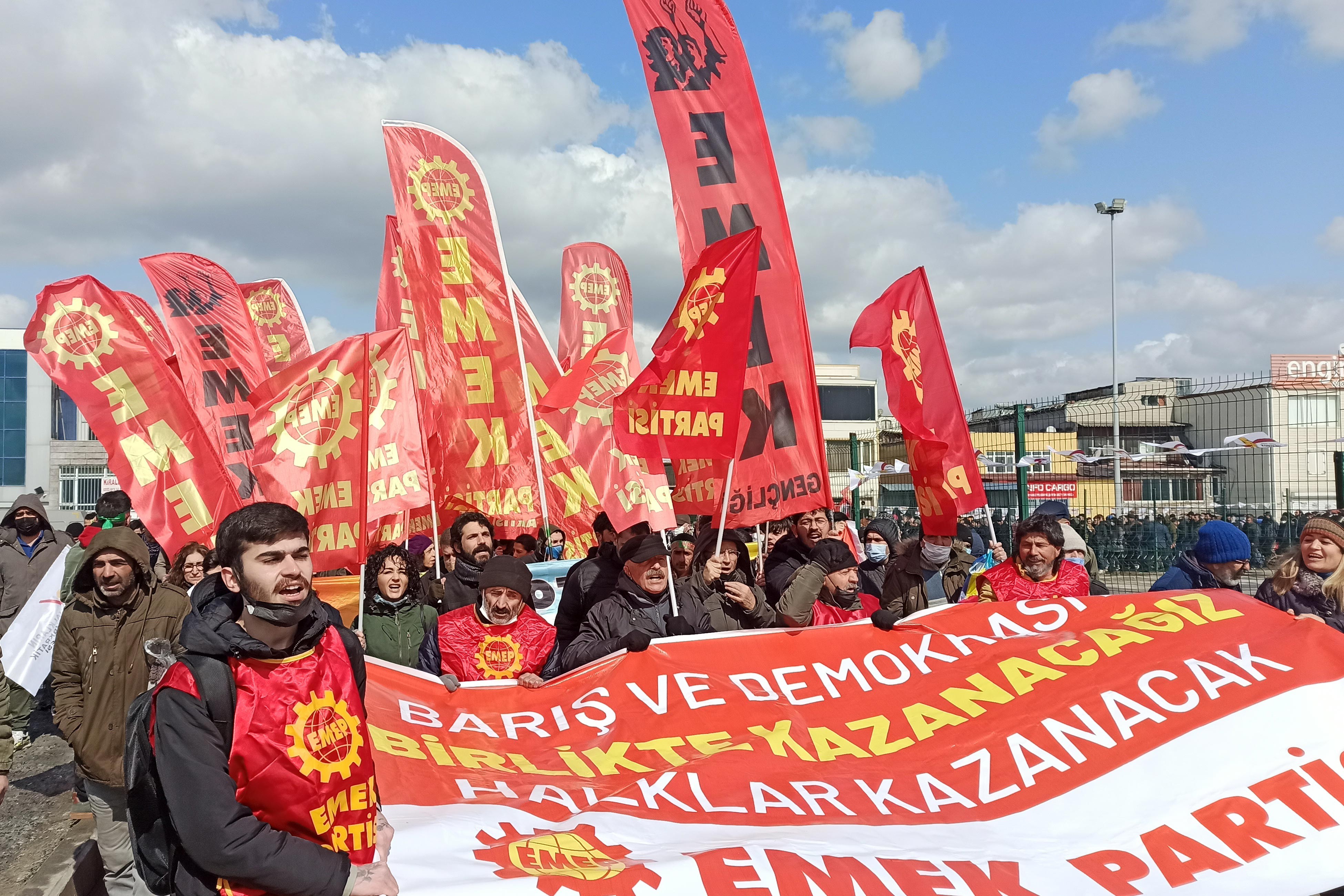 EMEP'ten 5 dilde 1 Mayıs çağrısı