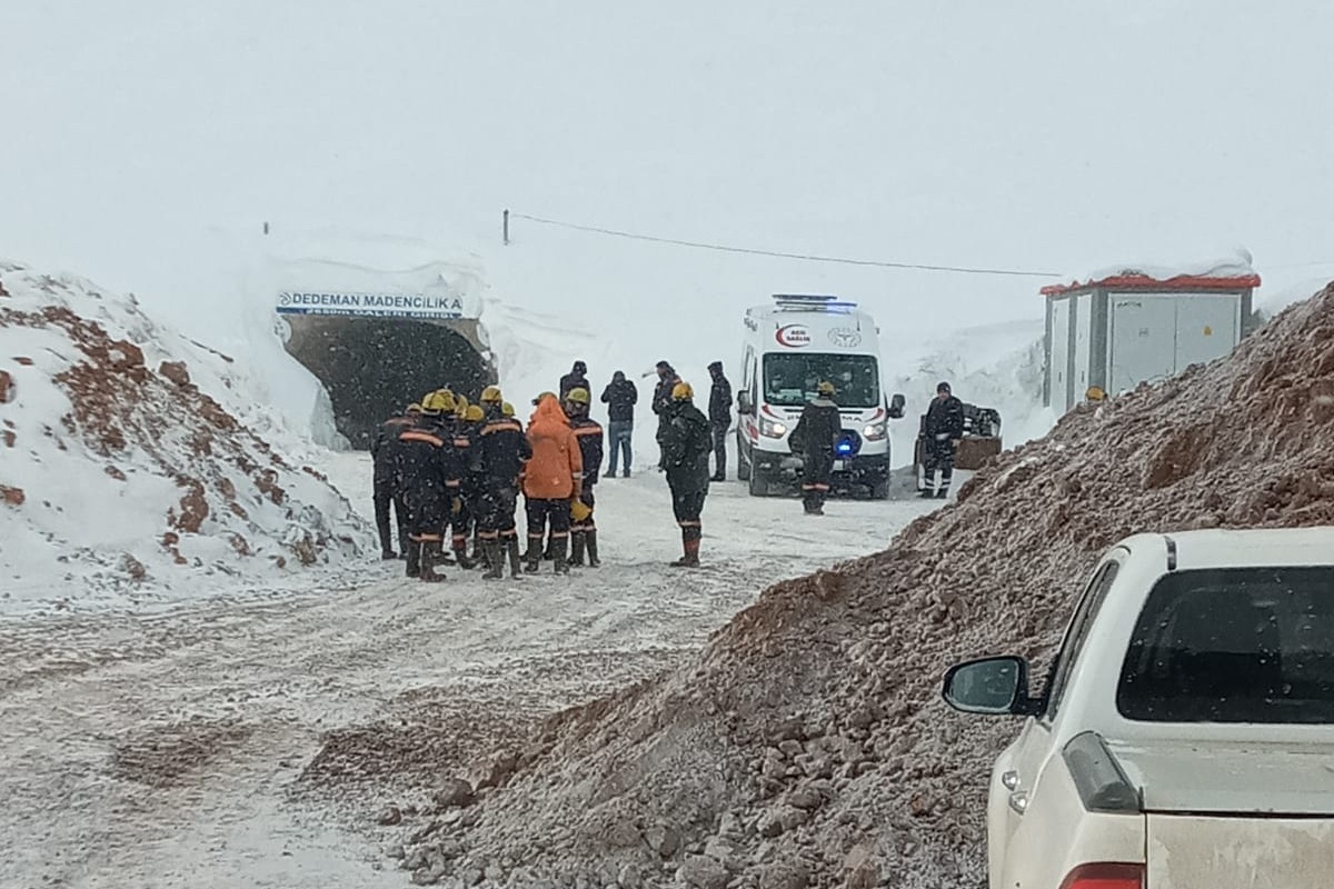 Kayseri'de maden ocağında göçük: Bir işçi hayatını kaybetti, bir işçi yaralı