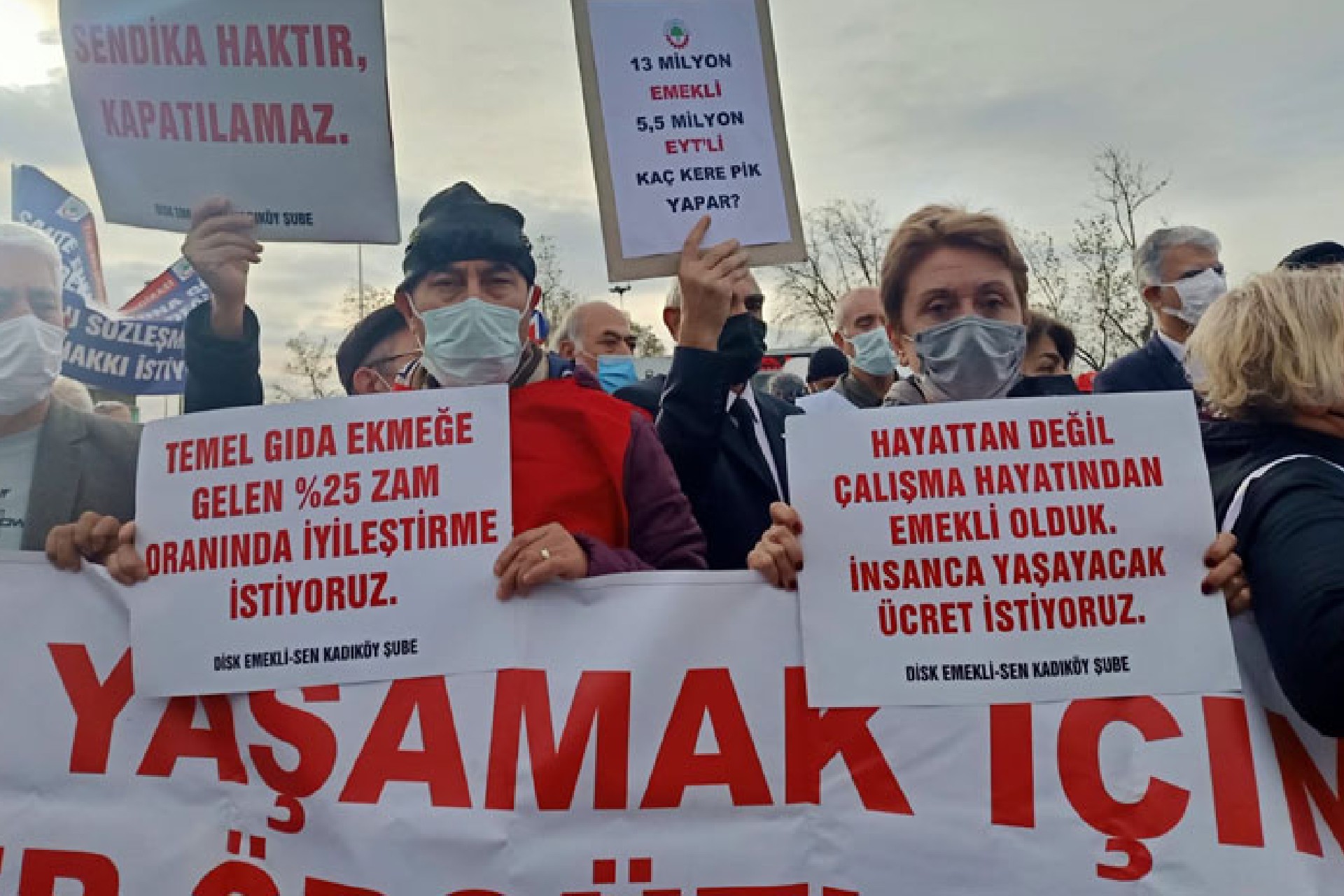 Emekliler Ankara’ya yürüyecek: Yoksulluk iktidarın tercihidir