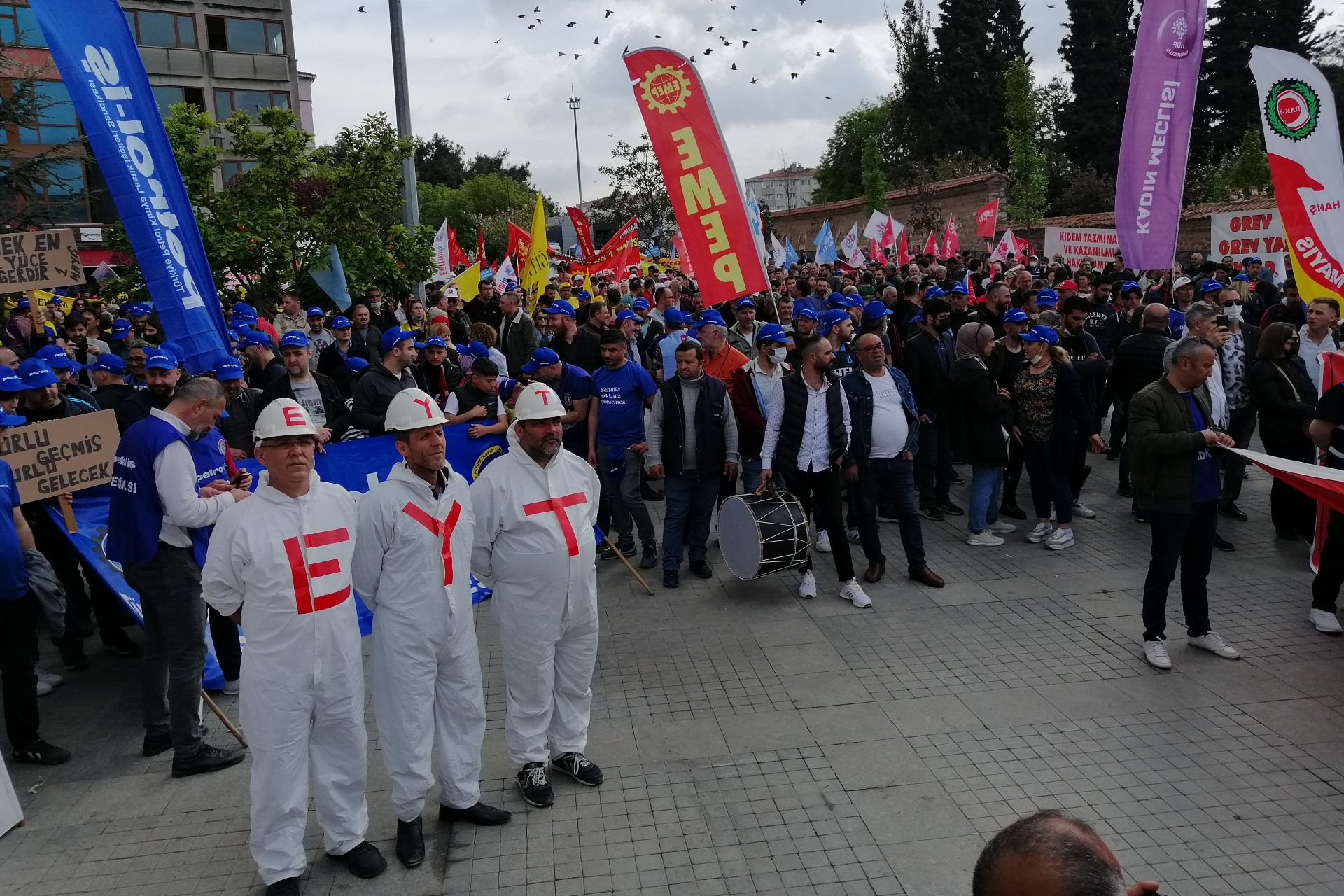 Gebze'de 1 Mayıs