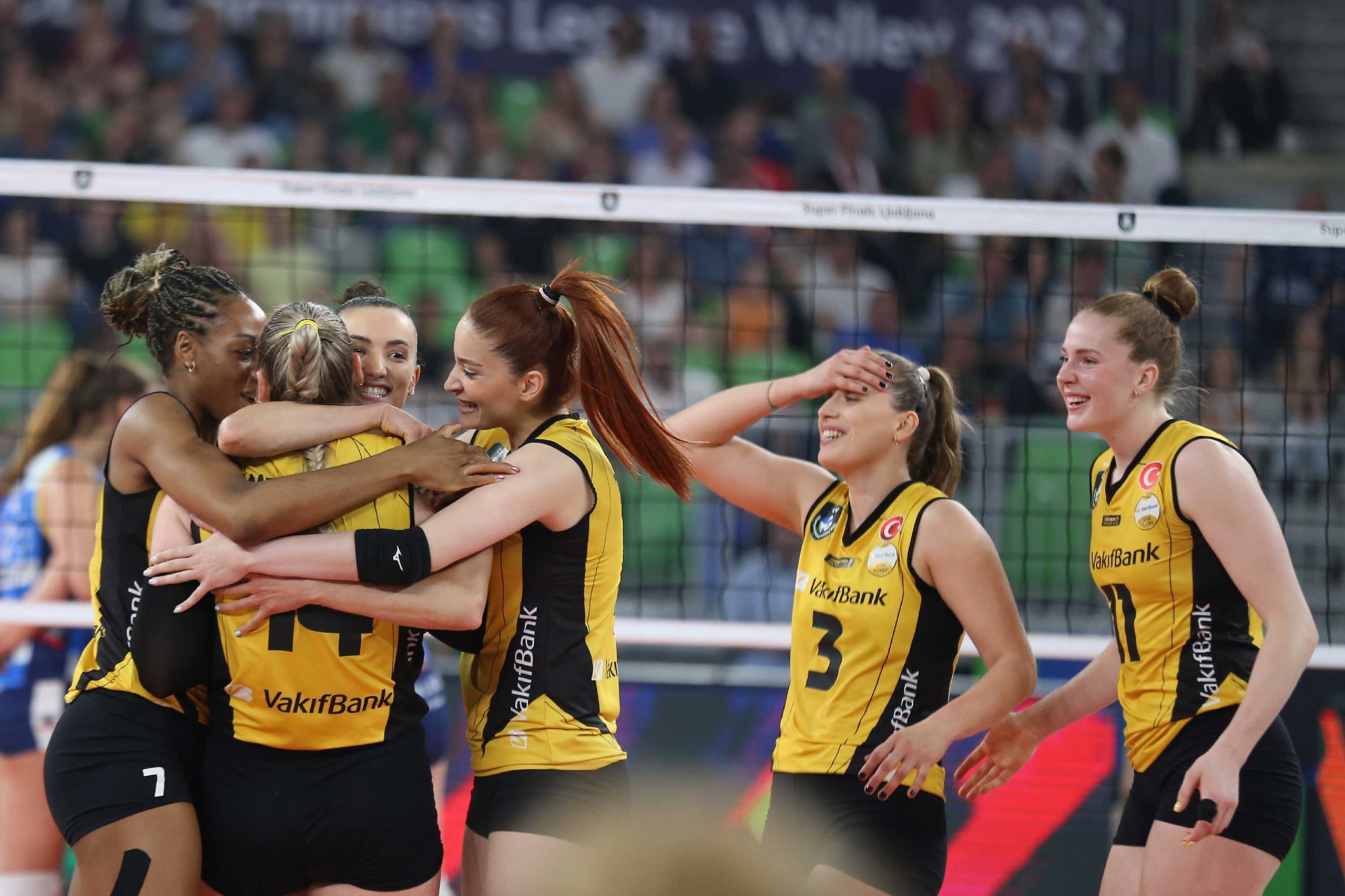 VakıfBank, CEV Şampiyonlar Ligi'nde 5. kez şampiyon oldu