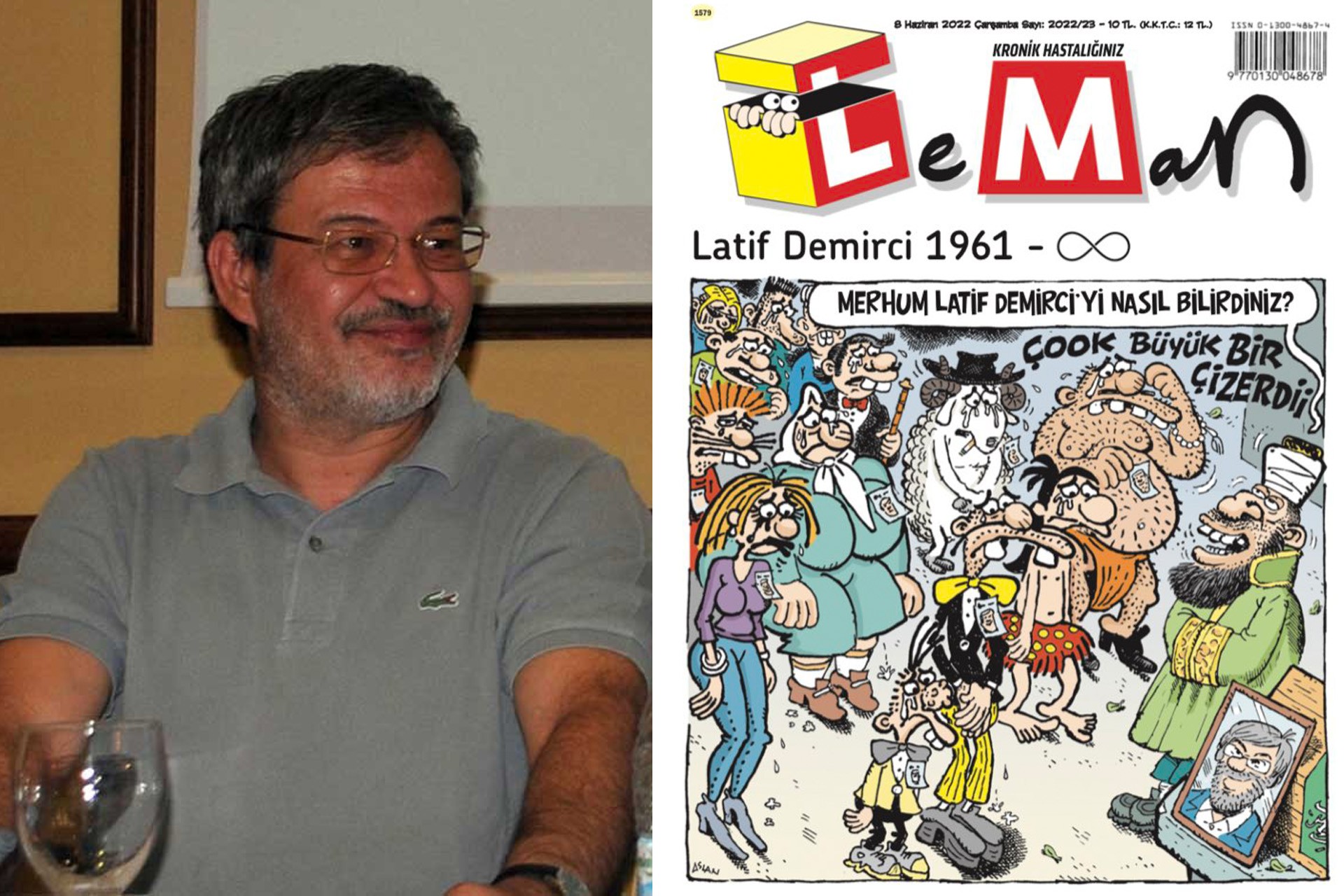 Ünlü karikatürist Latif Demirci, İstanbul'da son yolculuğuna uğurlandı