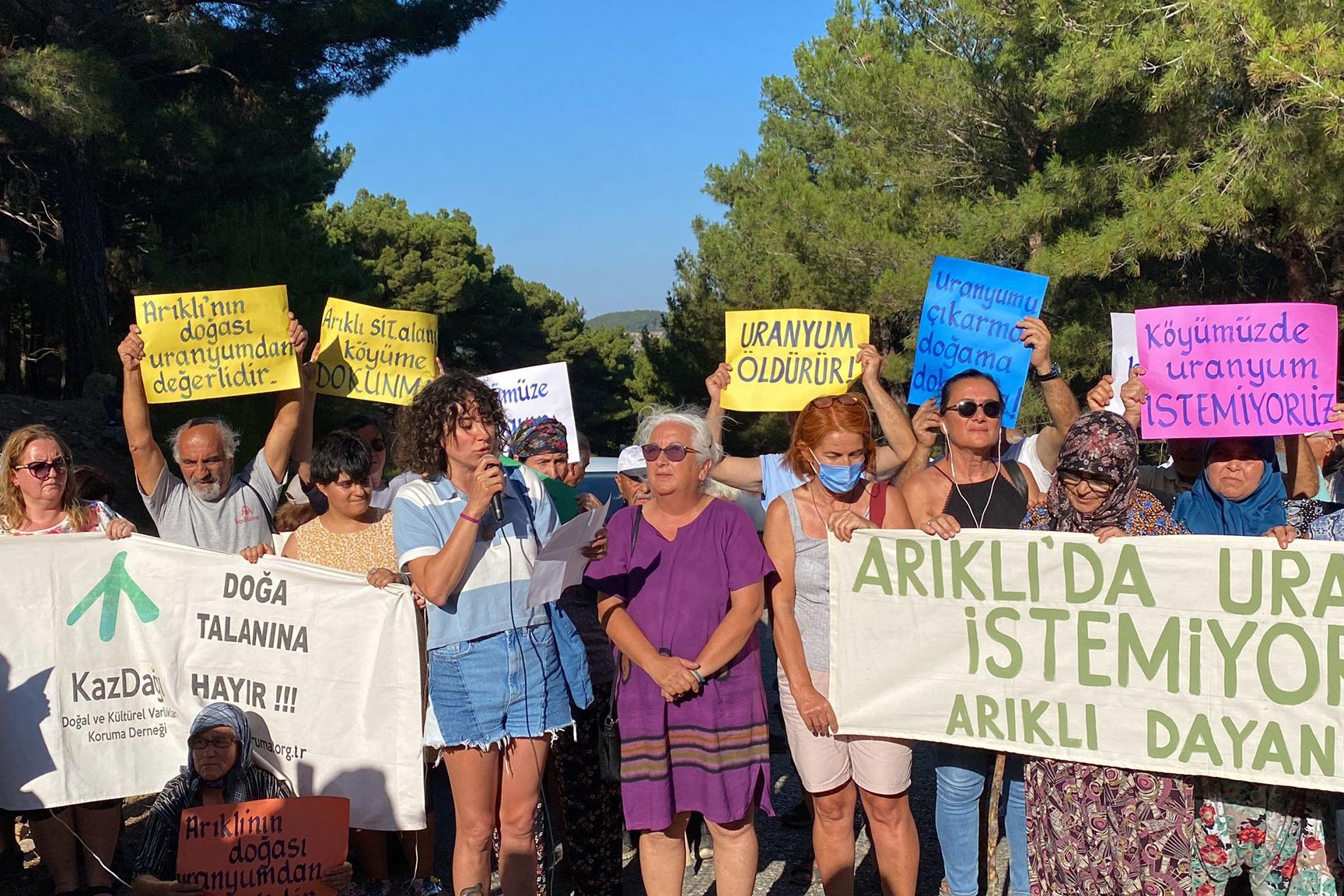 Kazdağı’nda yurttaşlar uranyum madenciliğine karşı MTA hakkında suç duyursunda bulundu