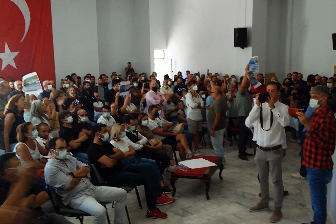 Marmaris halkı Sinpaş’ın ÇED toplantısına izin vermedi